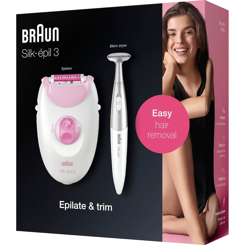 Braun Epilierer »Silk-épil 3 3-321«