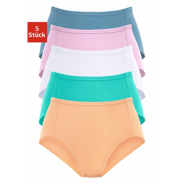 petite fleur Taillenslip, (Packung, 5 St.), aus weicher Pikee-Qualität  online kaufen | BAUR