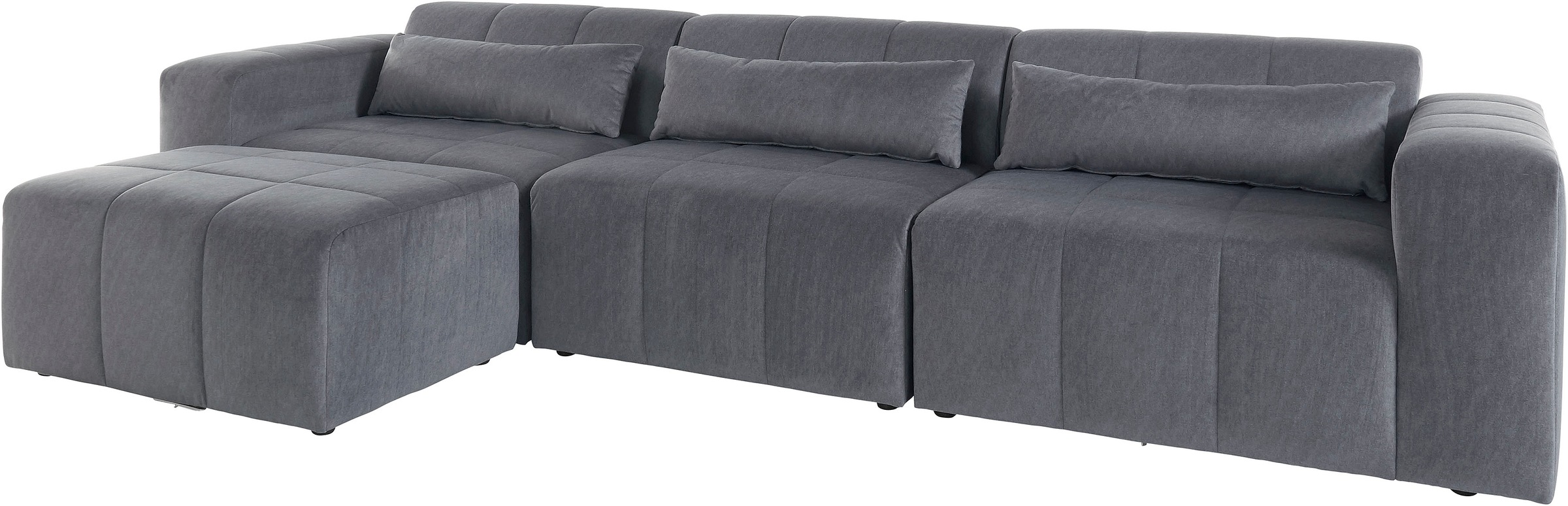 Thumbnail - LeGer Home by Lena Gercke Ecksofa "Maileen L-Form", Modulsofa, bestehend aus 4 Modulen, Farben mixbar
