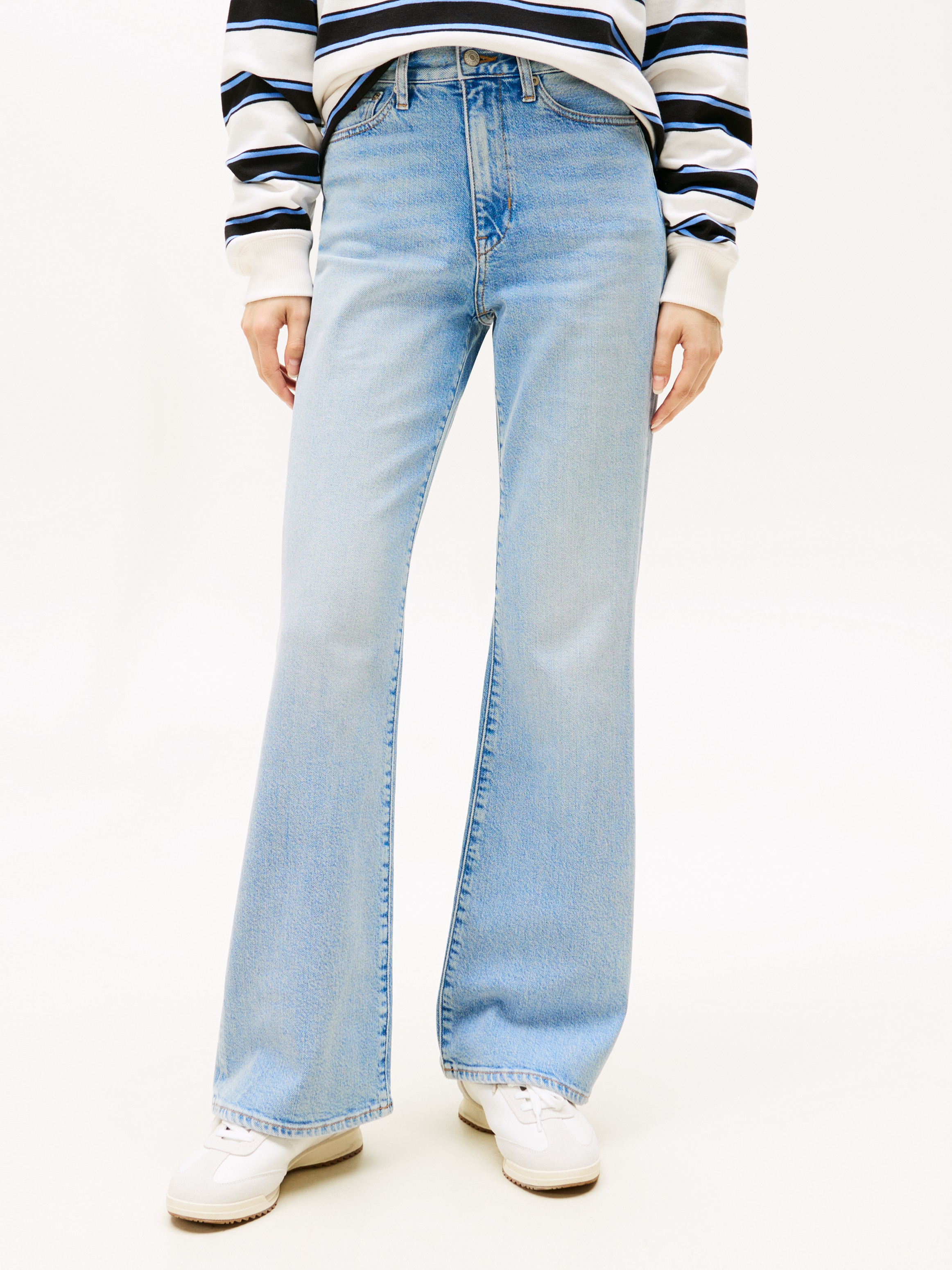 Tommy Jeans Bootcut-Jeans "BELLA HGH FLR" in ausgestellter Form günstig online kaufen