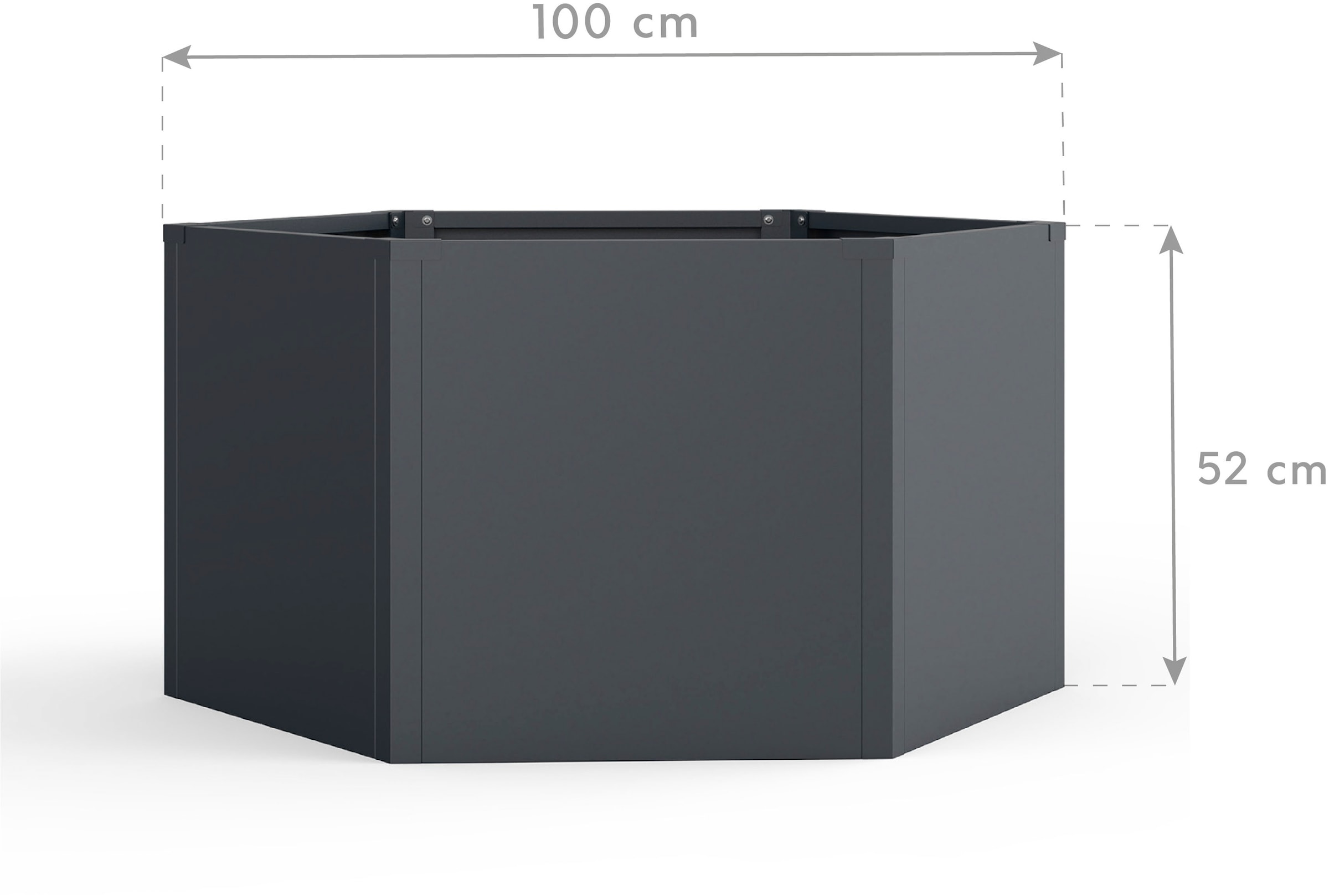 WESTMANN Hochbeet »Varia 52« BxTxH: 100x100x52 cm