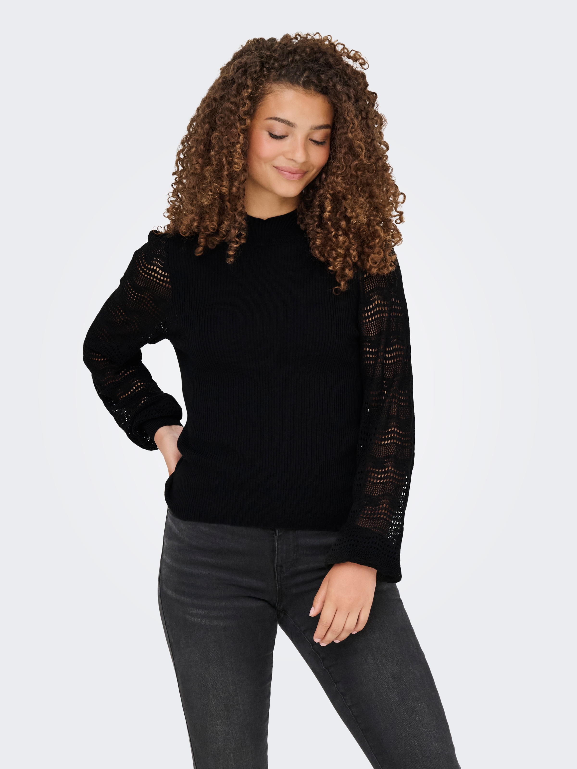 ONLY Strickpullover "ONLANNELINA LS HIGHNECK KNT" günstig online kaufen