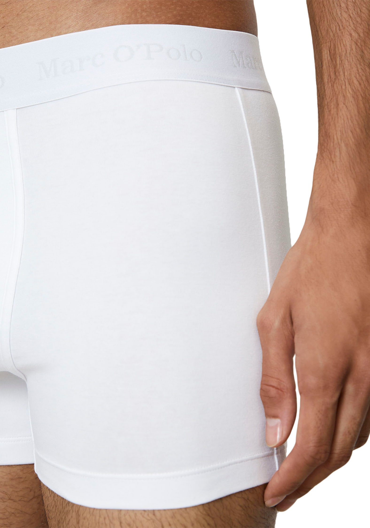 Marc O'Polo Boxer, (3er Pack), mit diskretem Logobund