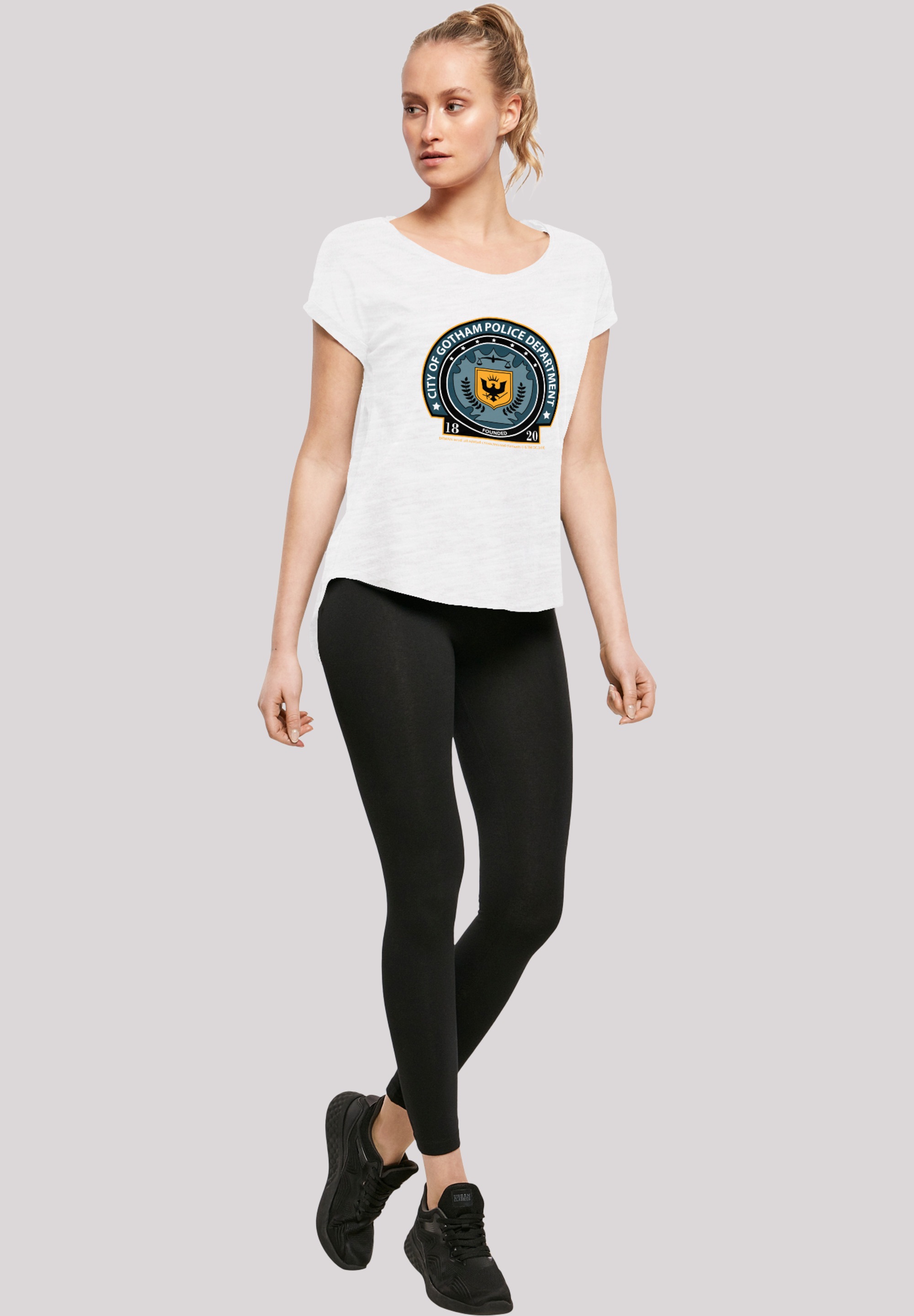 F4NT4STIC T-Shirt »DC Comis Superhelden Batman Gotham Police Dept«, Print
