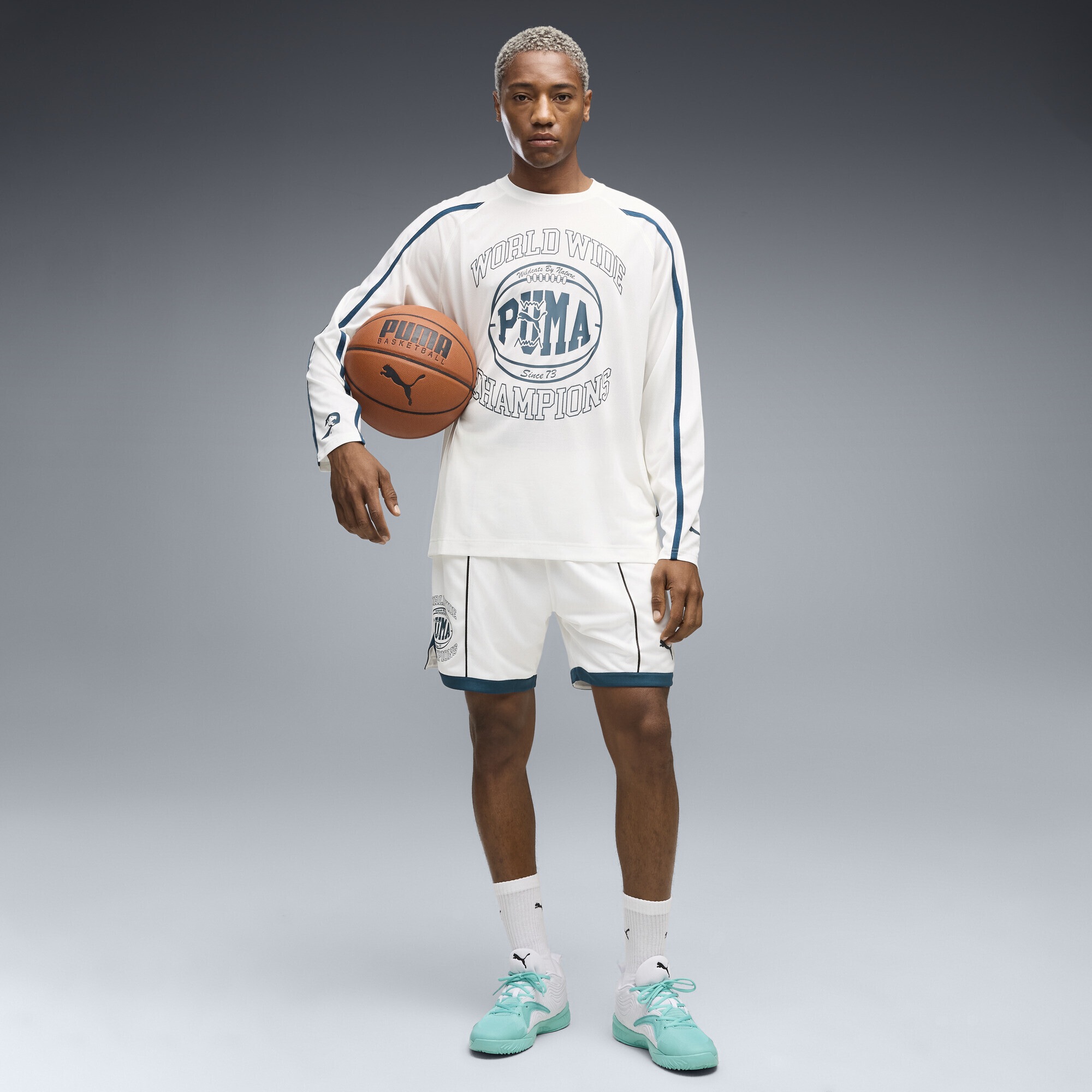 PUMA Basketballschuh »Court Pro 3 Mid Basketballschuhe Erwachsene«