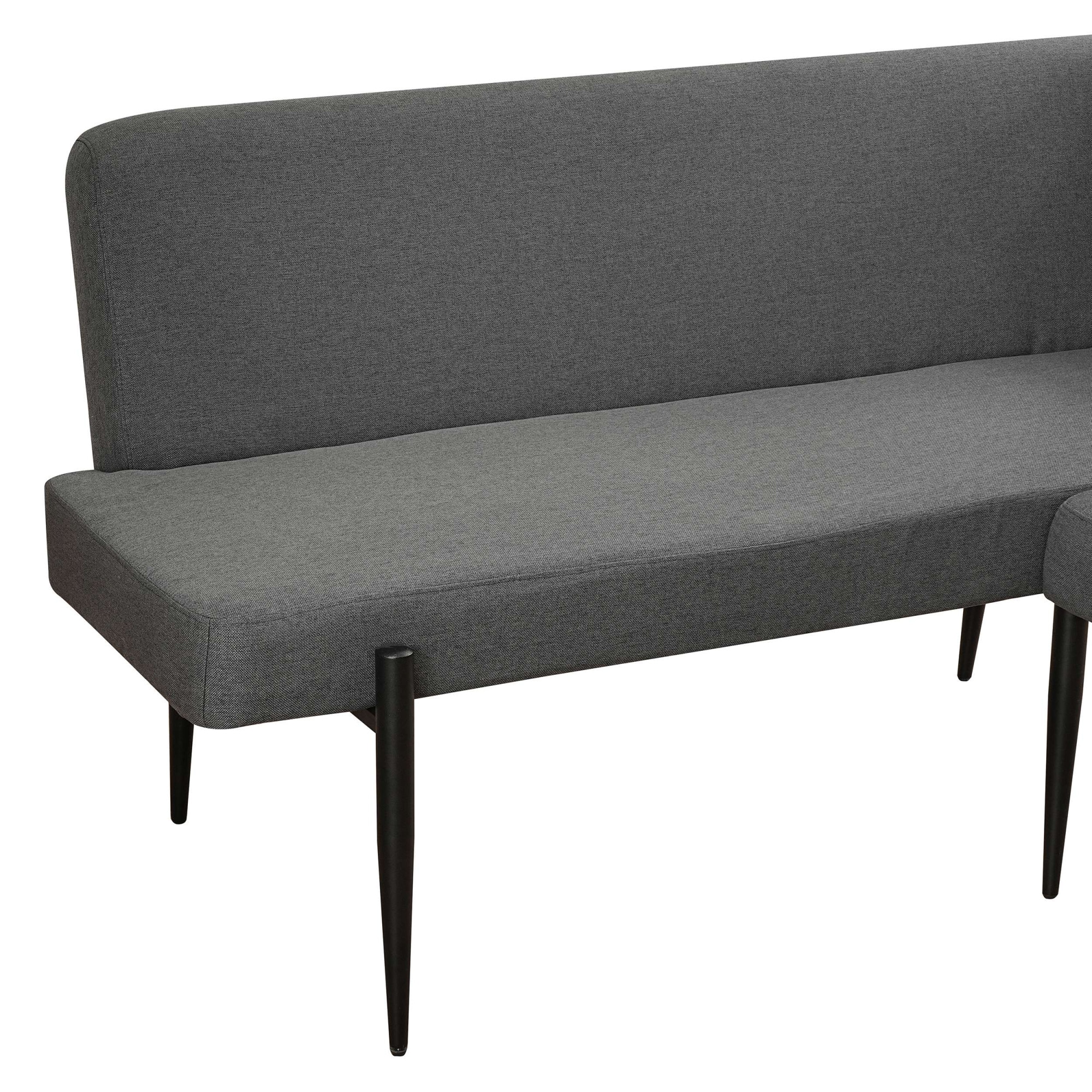 OTTO home Eckbank »Frida« Federkern, pflegeleichtem Velours oder Webstoff Bezug, Breite 210 cm