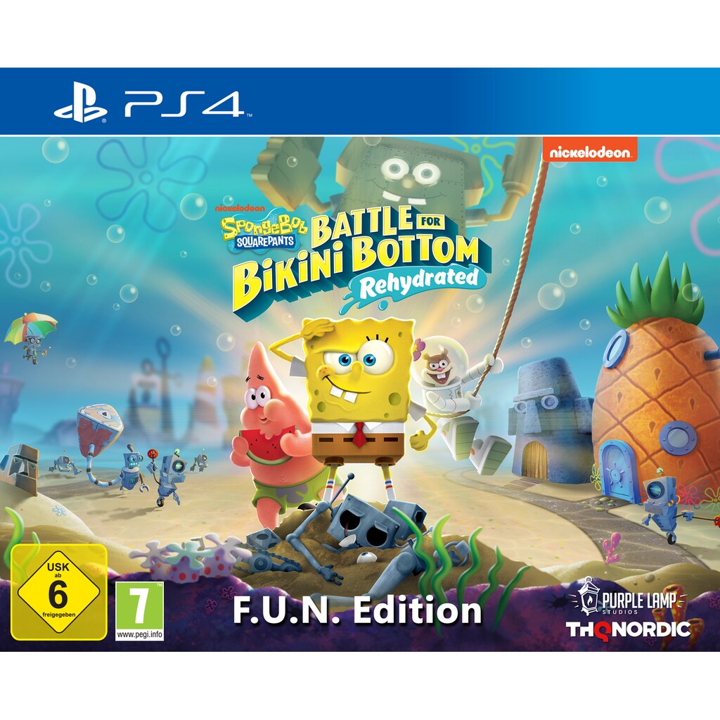 THQ Nordic Spielesoftware »Spongebob SquarePants - F.U.N. Edition«, PlayStation 4