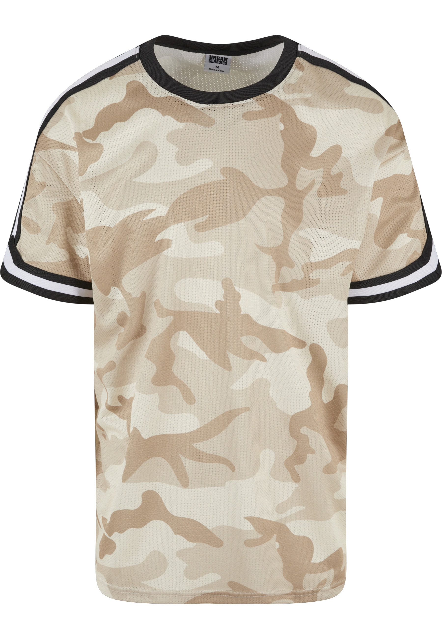 URBAN CLASSICS T-Shirt "Urban Classics Herren Oversized Mesh AOP Tee" 1 Stk.