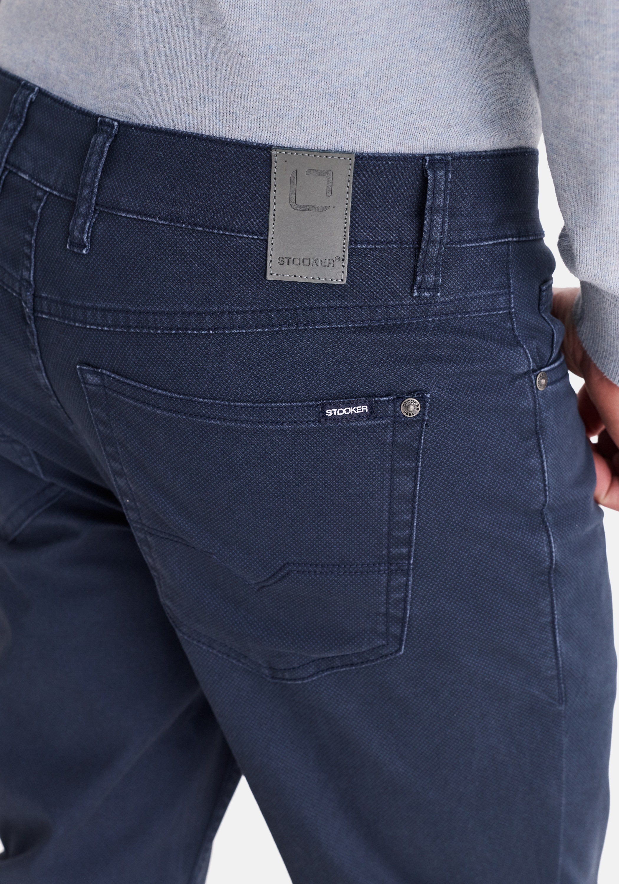 Stooker Men 5-Pocket-Jeans »Frisco Straight Fit Jeans« Straight Fit Casual Clean Wash Twill Coloured Comfort Flex! für Herren