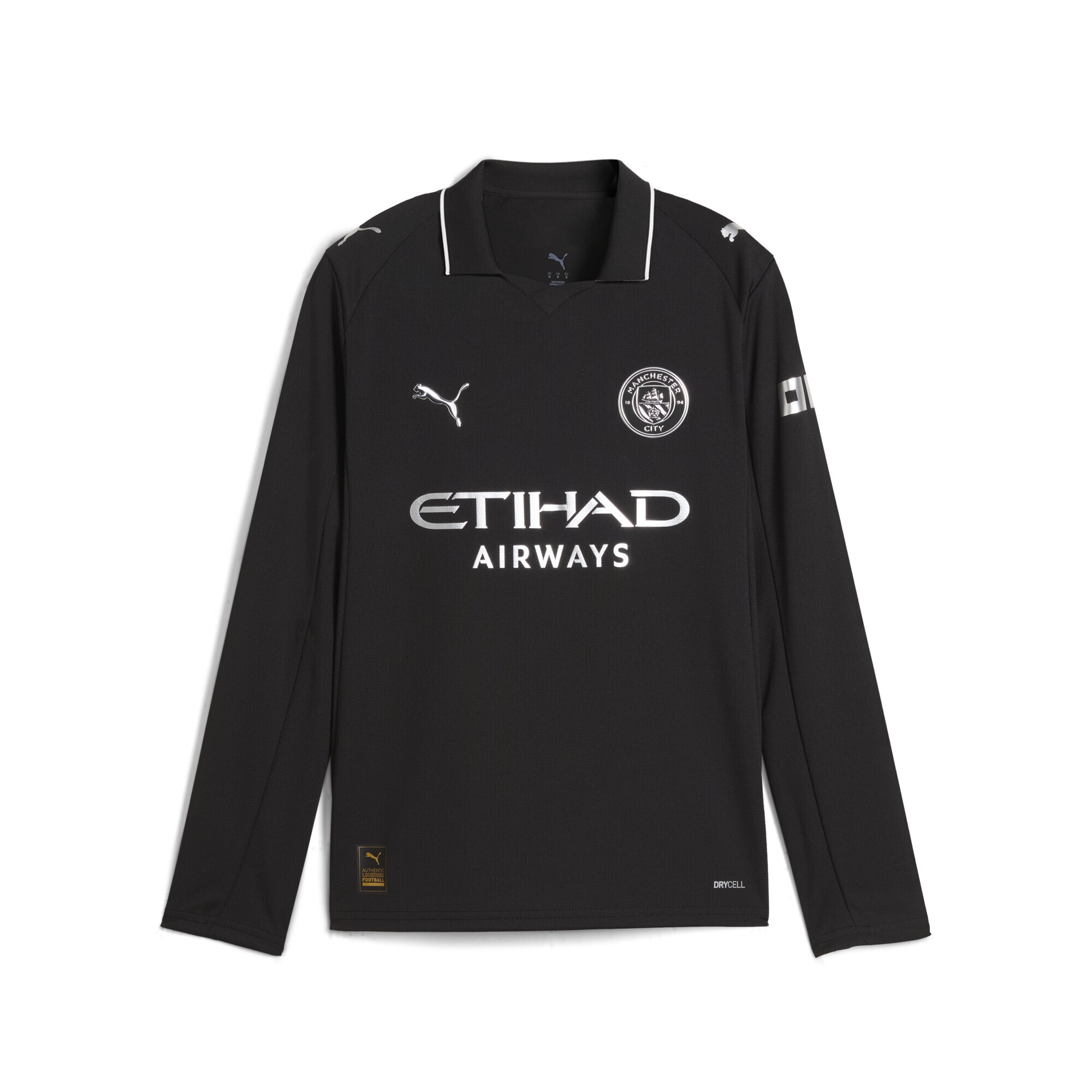 PUMA "Manchester City 25/26 Langarm-Auswärtstrikot Jugendliche"