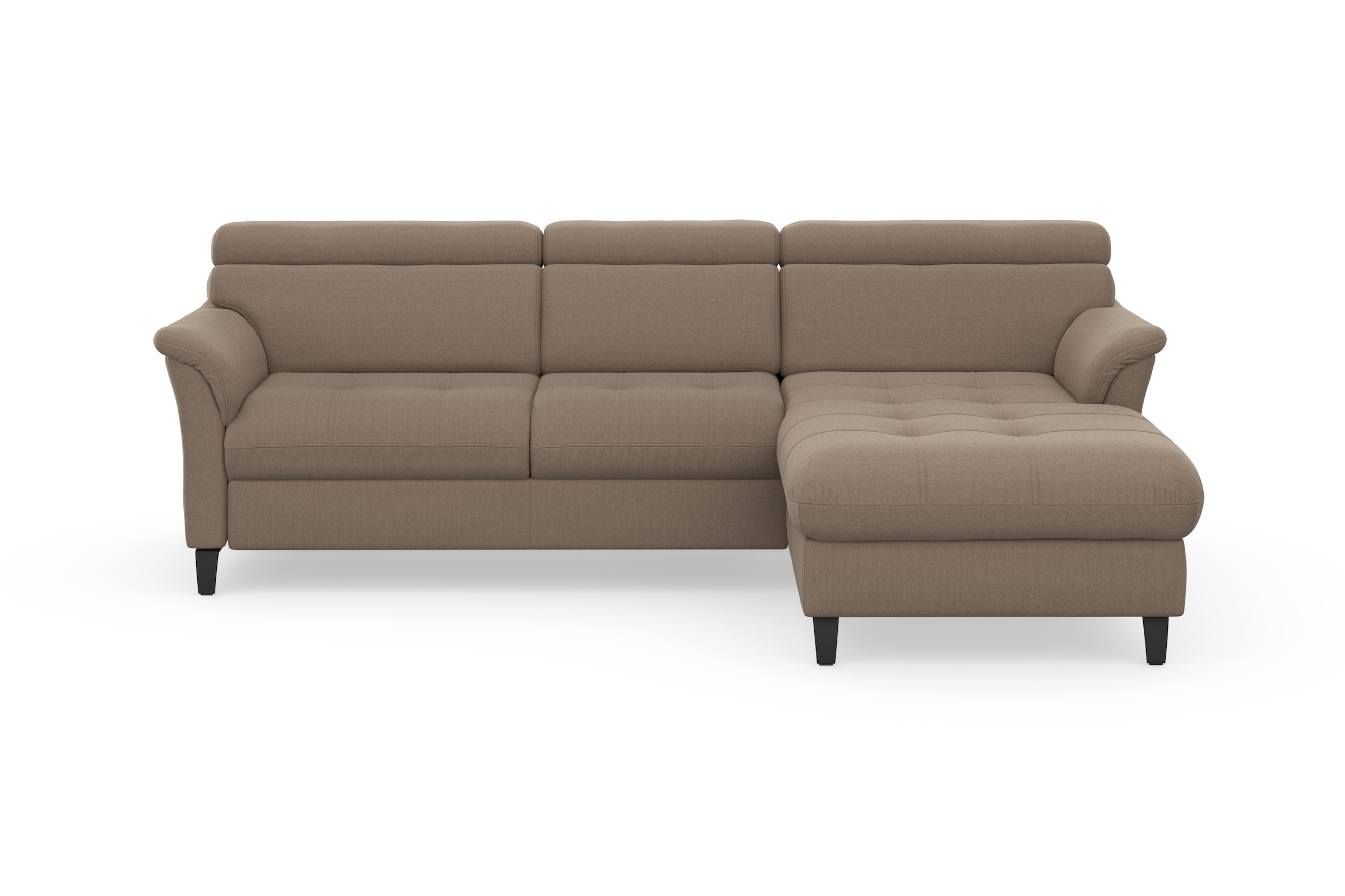 sit&more Ecksofa "Marano L-Form" inklusive Kopfteilverstellung, optional Schlaffunktion & Bettkasten