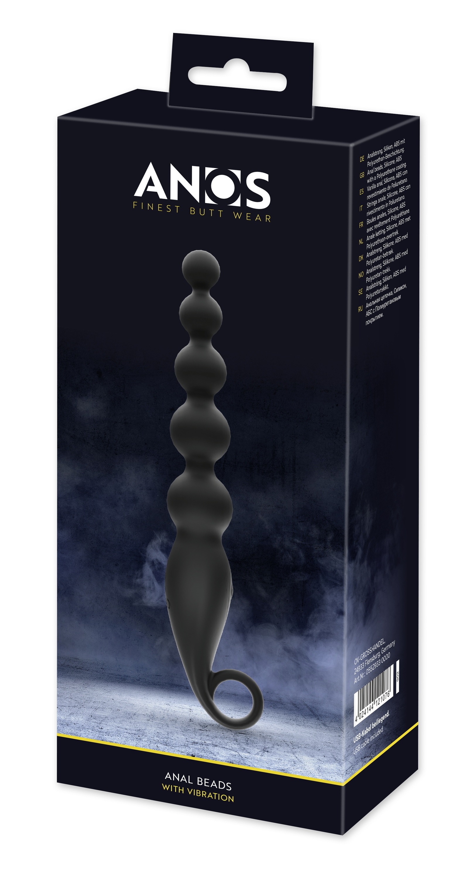 ANOS Anal-Stimulator »vibrierende Analkette Anal Beads with Vibration« ()