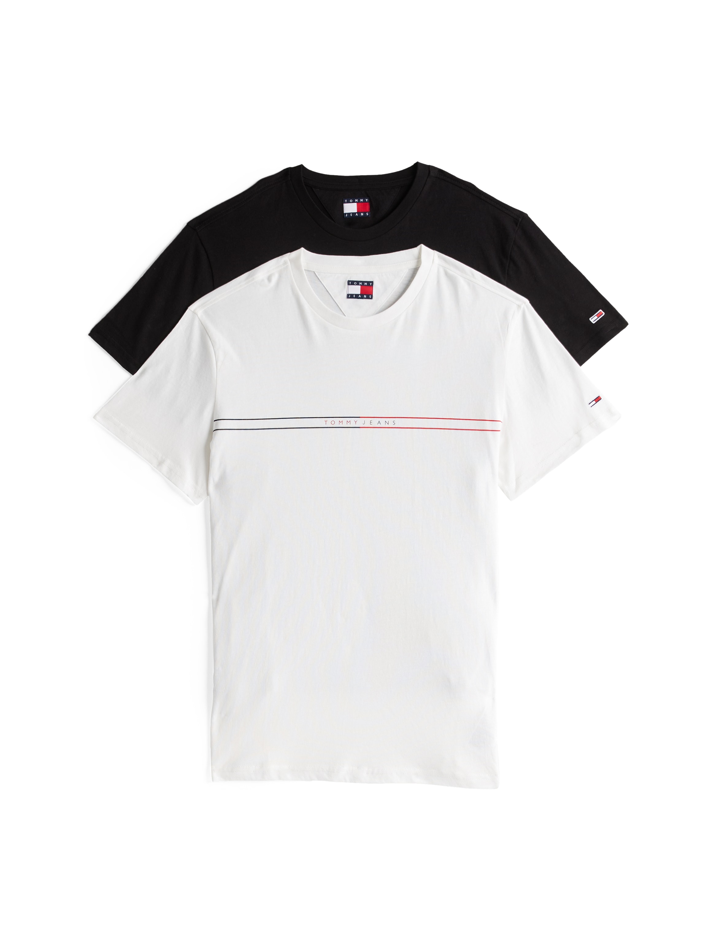Tommy Jeans T-Shirt »TJM SLM ENTRY GRPHC T EXT 2 PCK«, (Packung, 2 tlg., 2er)