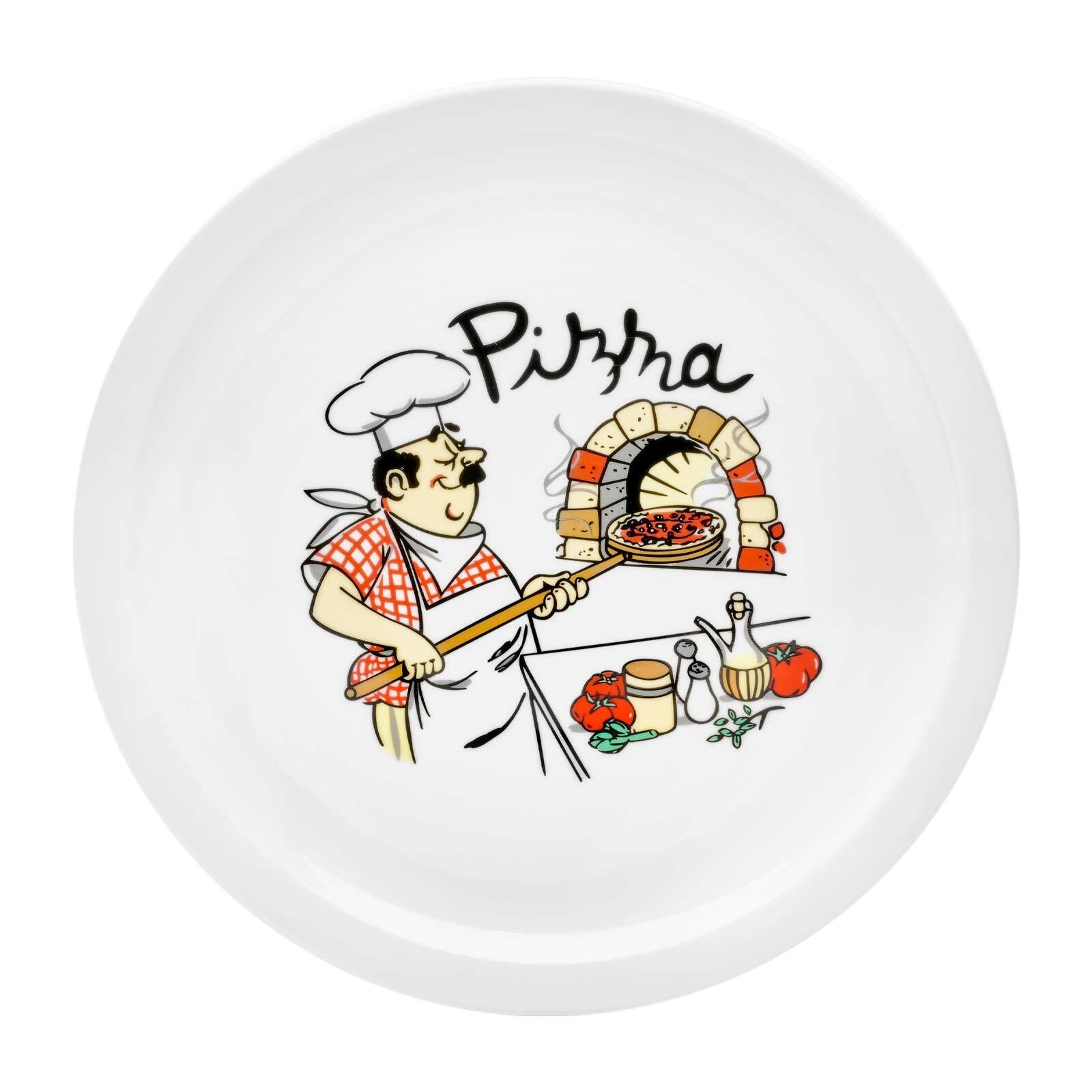 van Well Pizzateller »Pizzateller Küchenchef ø 30,5 cm 30er Set bunt«