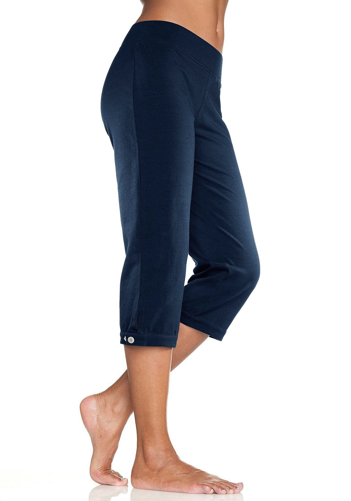 H.I.S Caprihose, mit verstellbarem Saum, Loungewear