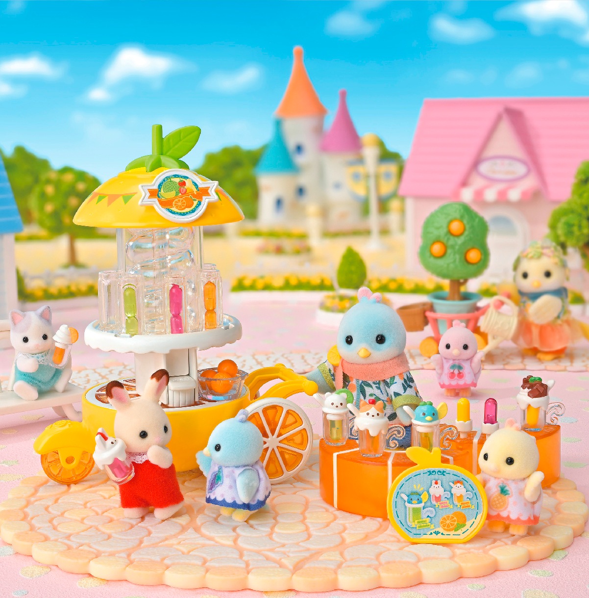 Sylvanian Families Spielwelt »Zitronenvogel Saftbar Spielset (5861)«