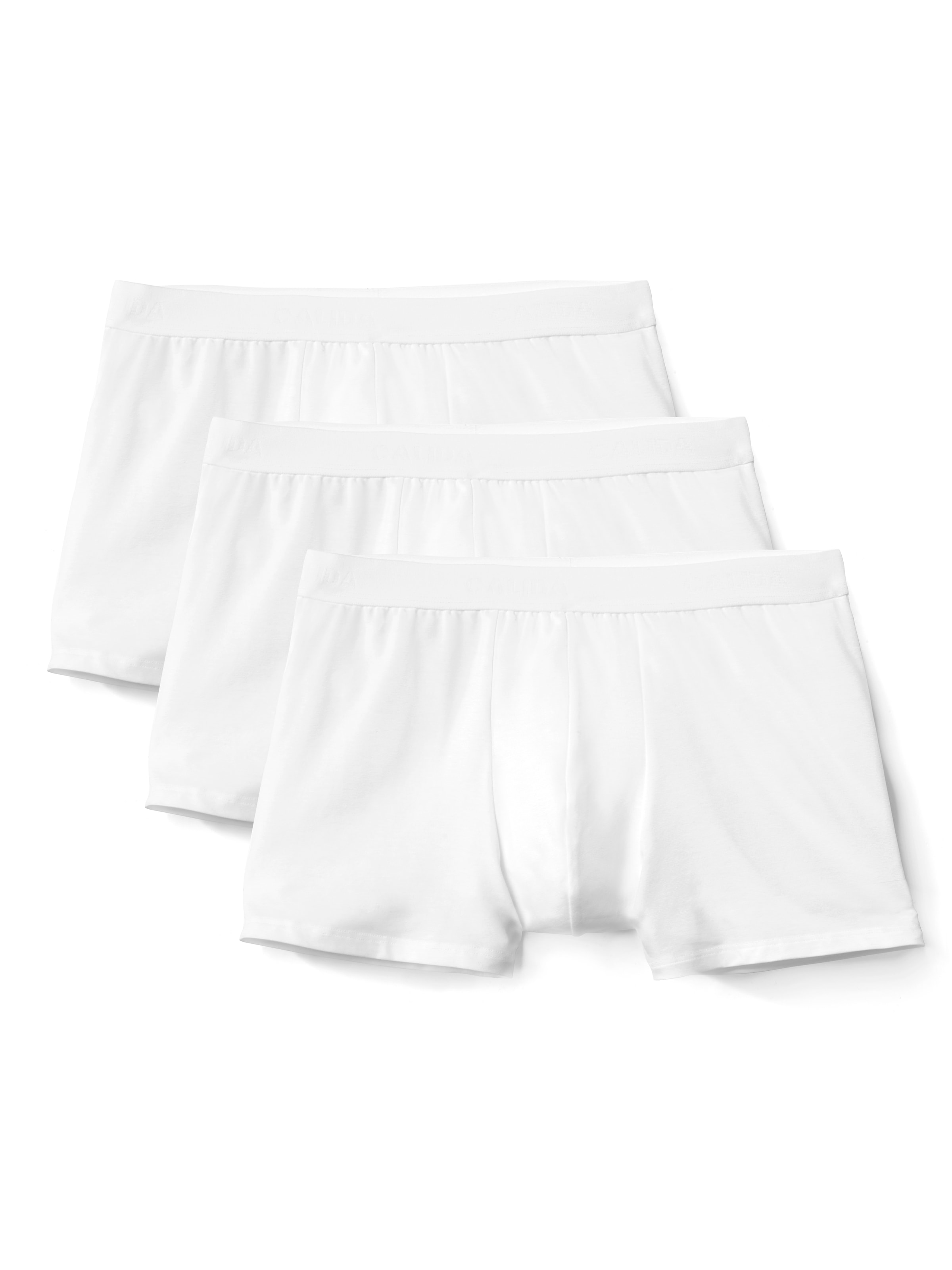 CALIDA Boxershorts "Natural Benefit", (Packung, 3 St.), mit formstabiler Single Jersey-Qualität