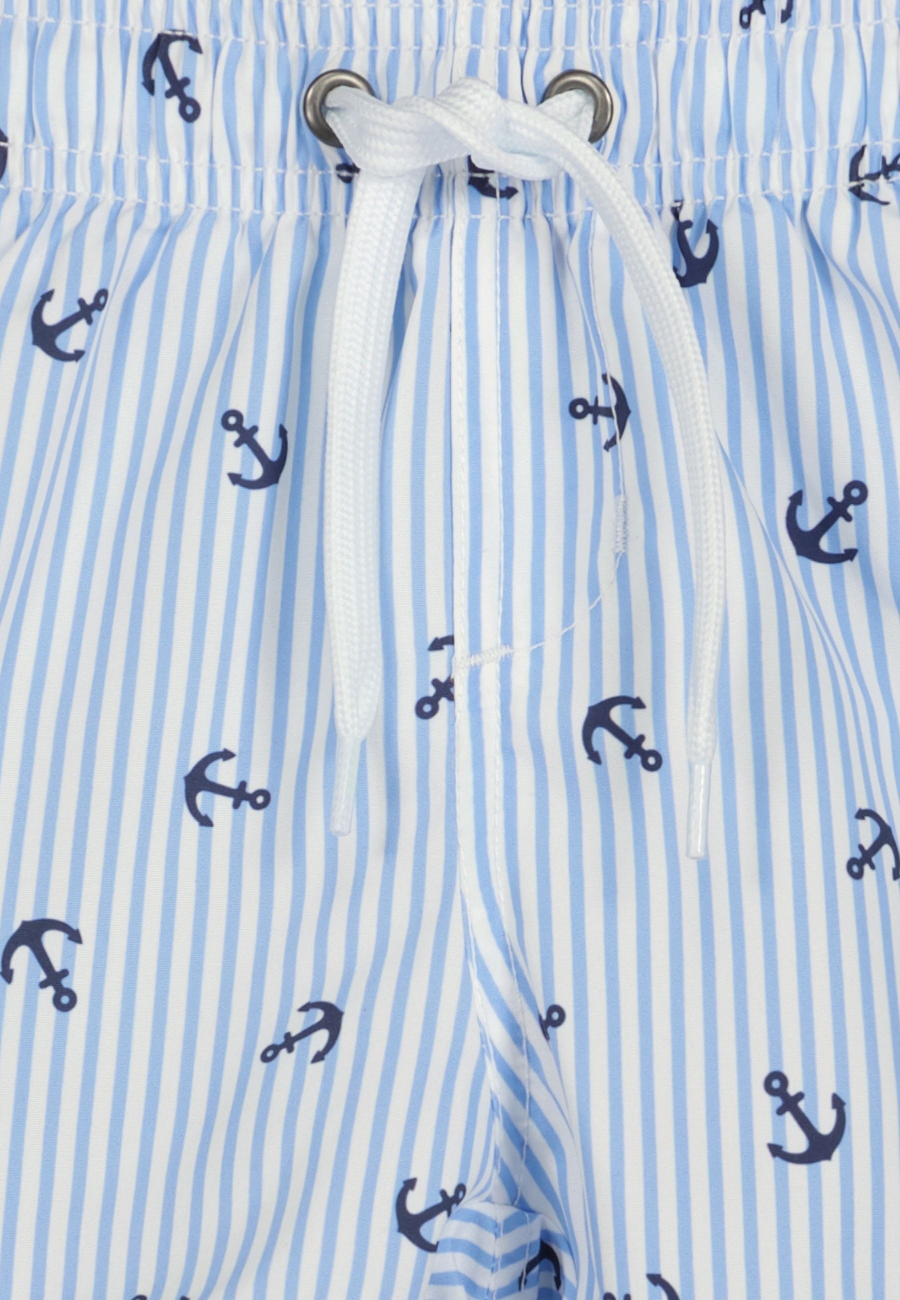 Thumbnail - Blue Seven Badehose "Blue Seven Jungen Badehose gestreift" Alloverdruck