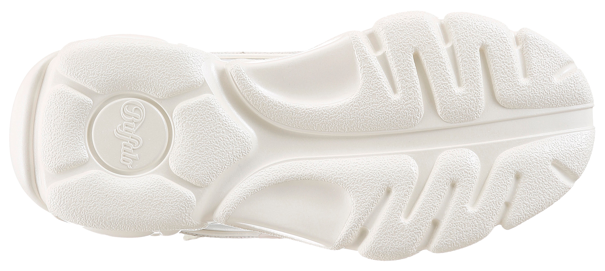 Buffalo Plateausneaker  Freizeitschuh, Schnürer, Ugly Sneaker mit Bestickungen