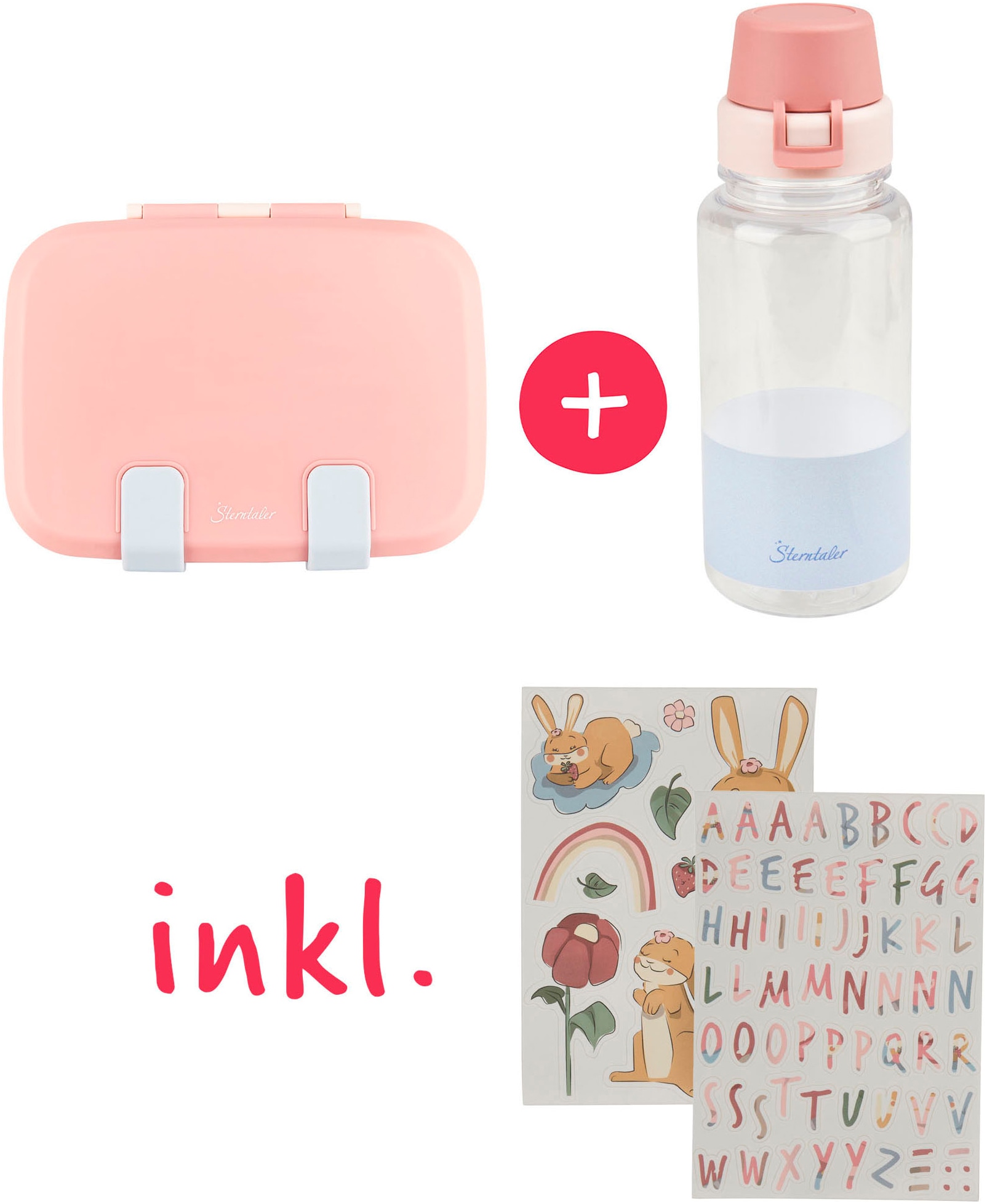 Sterntaler Lunchbox "Trinkflasche+Brotdose Hanni" Set, 2 Stk. tlg. mit Trin günstig online kaufen