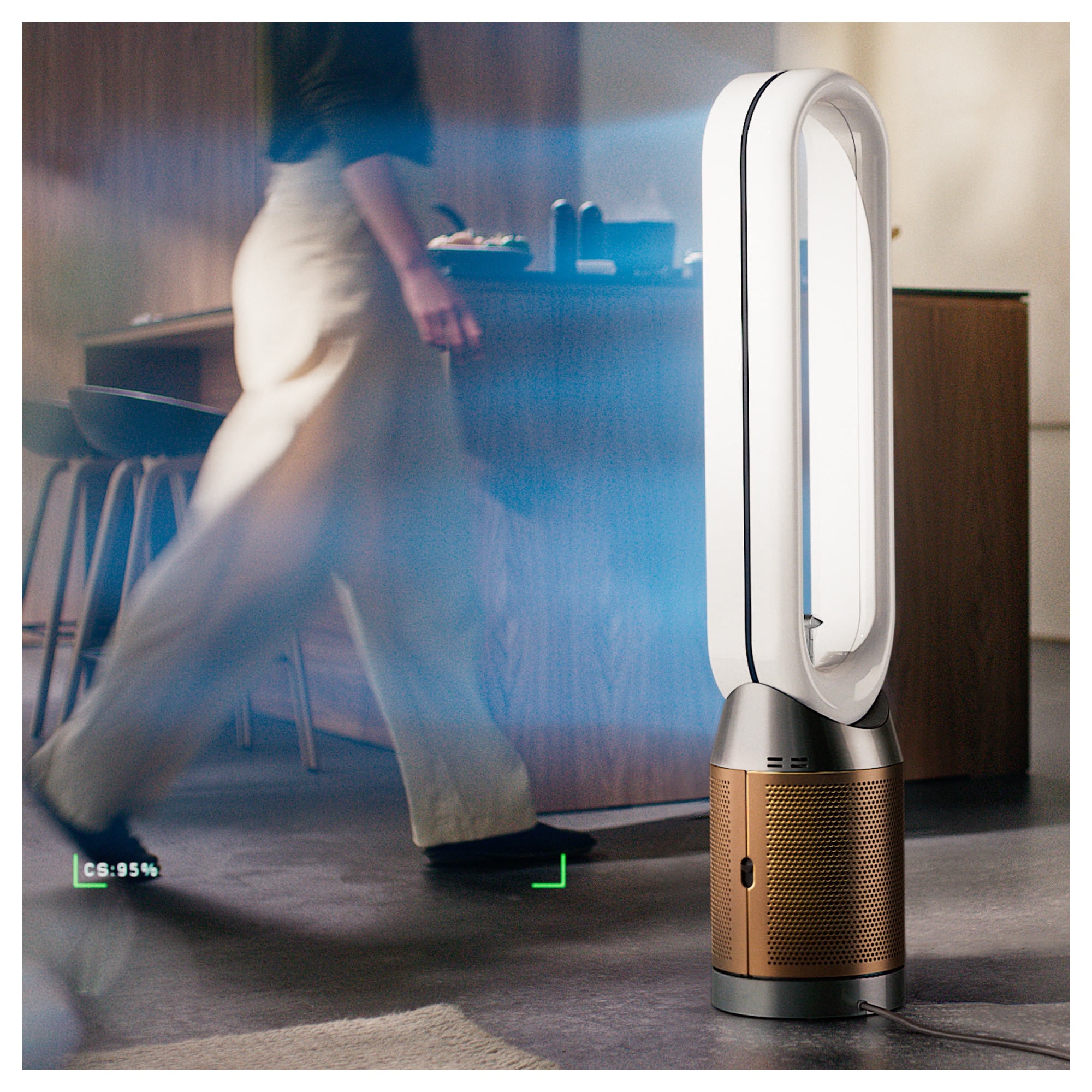 DYSON Luftreiniger »und Ventilator Dyson Find+Follow Purifier Cool PC3« für 40 qm Räume