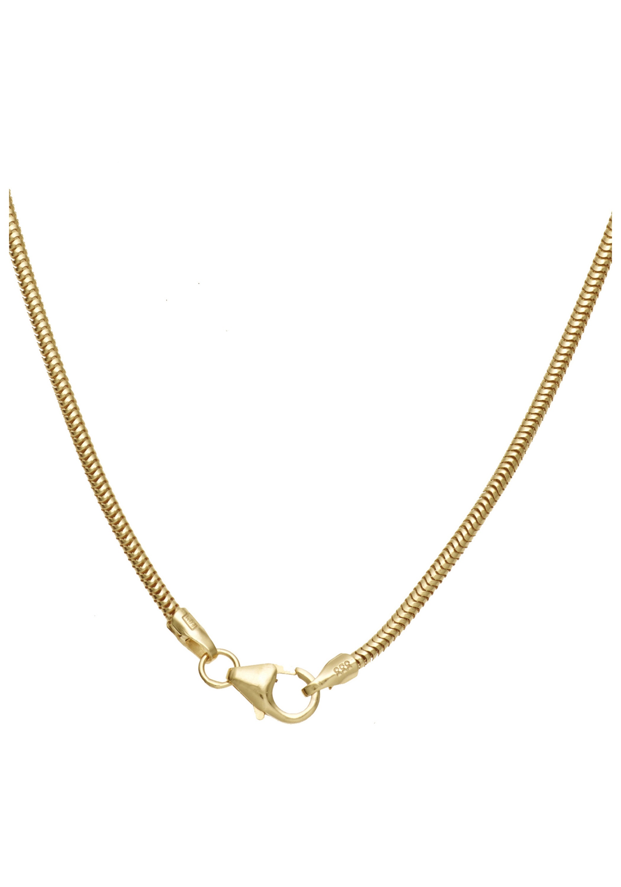 JOBO Goldkette, Schlangenkette 333 Gold 50 cm 1,6 mm
