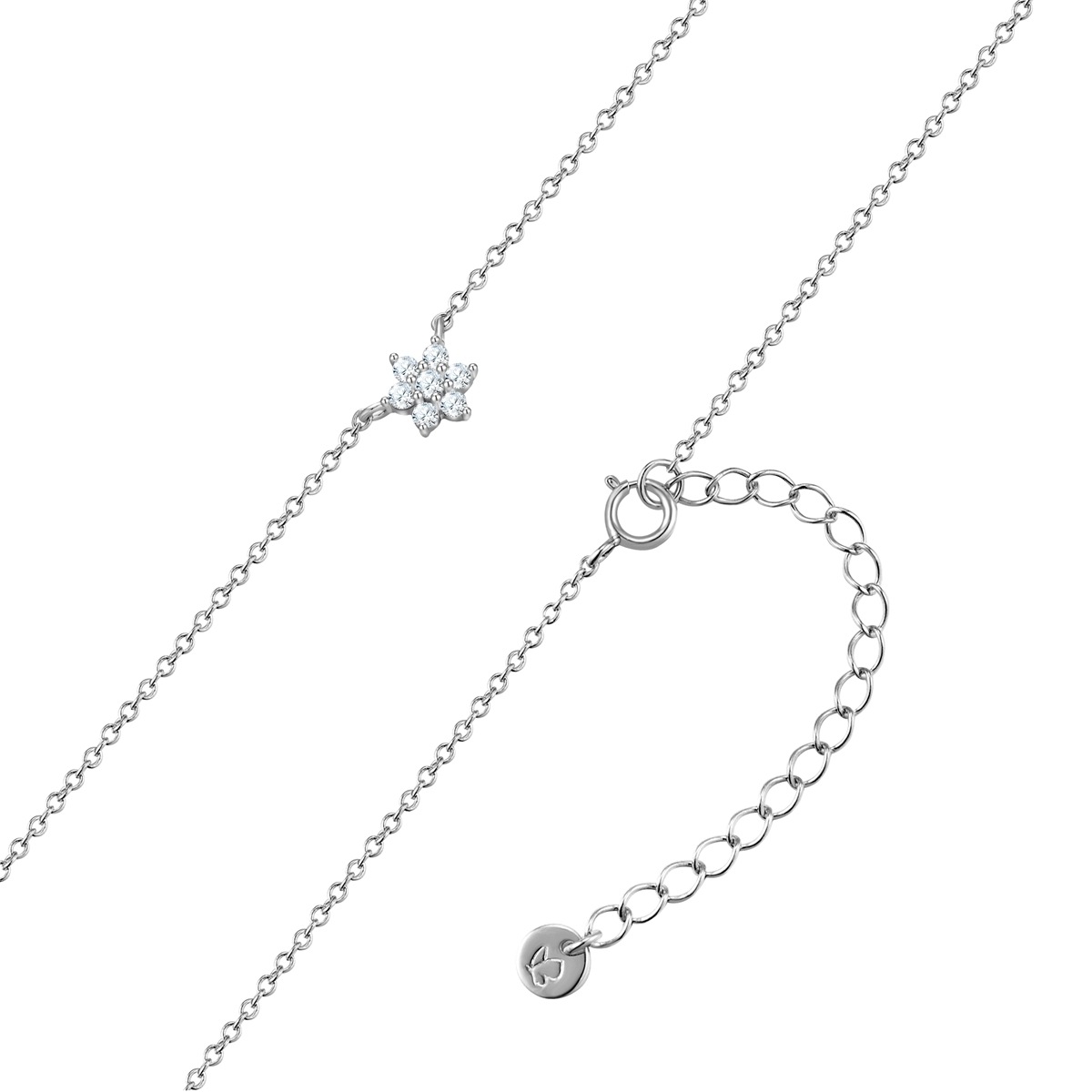 Glanzstücke München Kette mit Anhänger »GSM1954« aus Sterling Silber