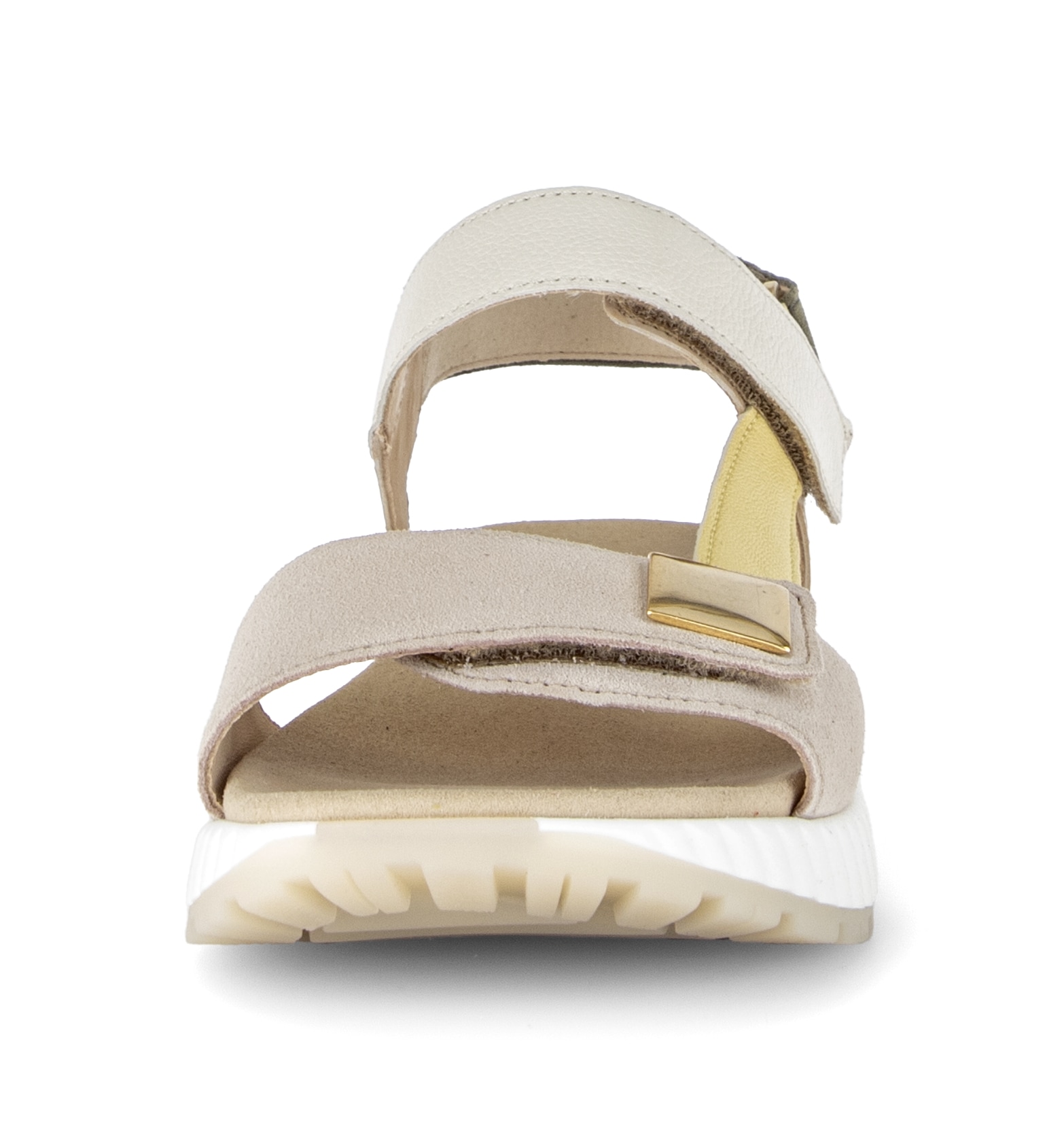 Gabor Keilsandalette  Riemchensandale, Sommerschuh mit edlem Schmuckelement