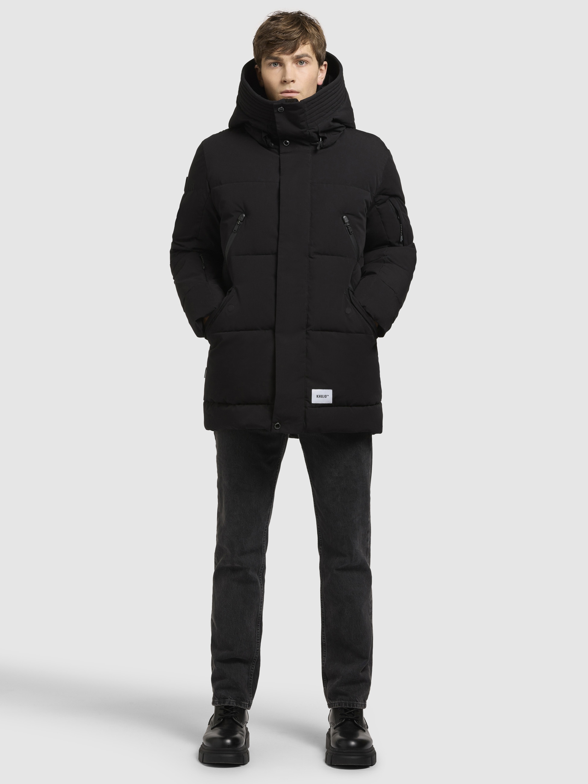 khujo Steppjacke "KANF", mit Kapuze günstig online kaufen