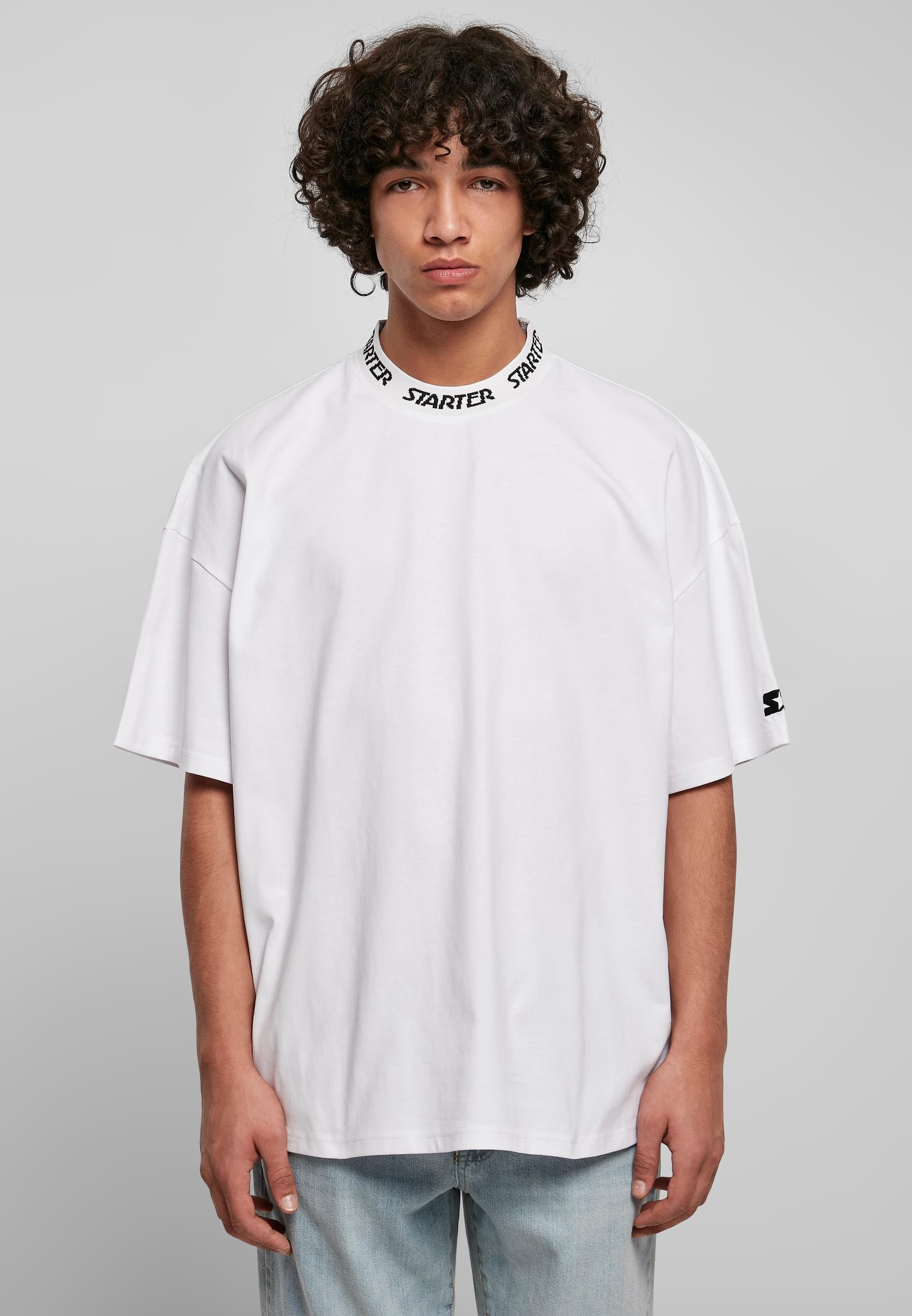 Starter Black Label T-Shirt »Starter Black Label Herren Starter Jaquard Rib Tee« 1 Stk. tlg.