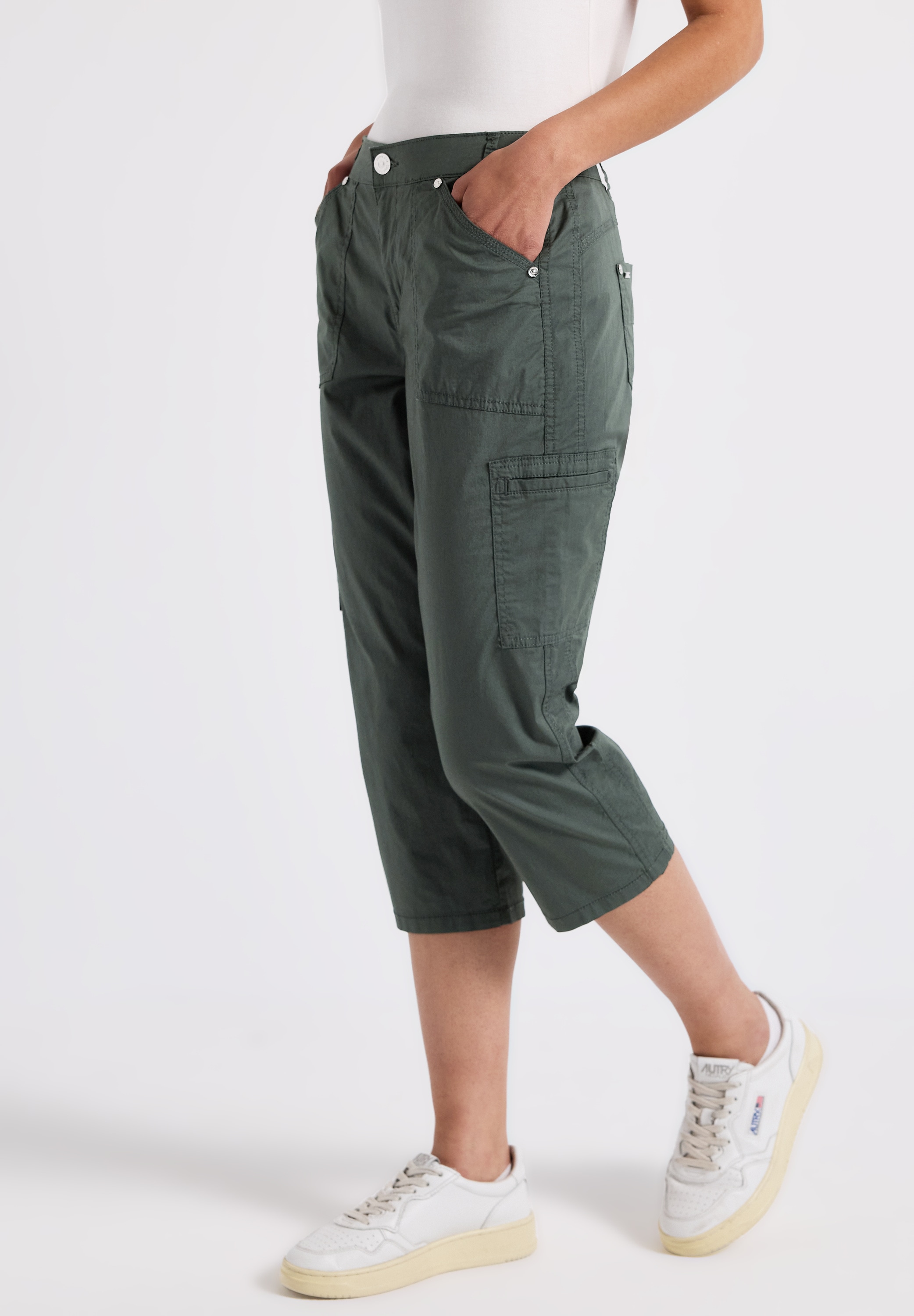 STREET ONE 3/4-Hose, mit seitlichen Einschubtaschen günstig online kaufen