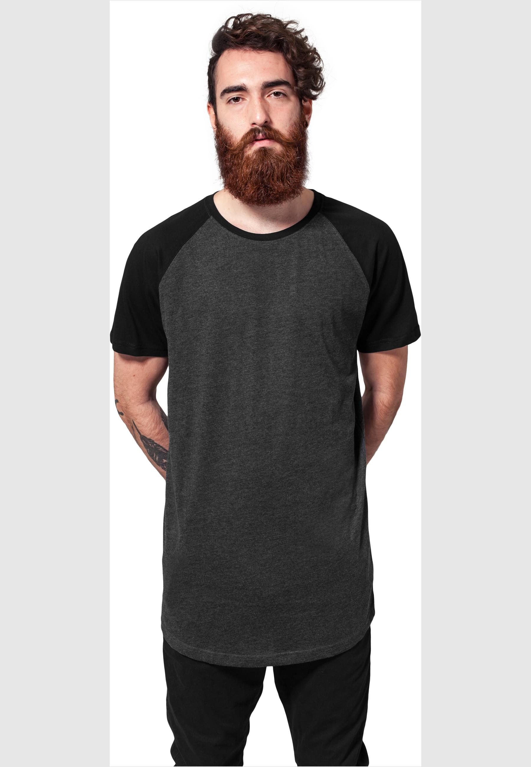 URBAN CLASSICS T-Shirt »Urban Classics Herren Shaped Raglan Long Tee«