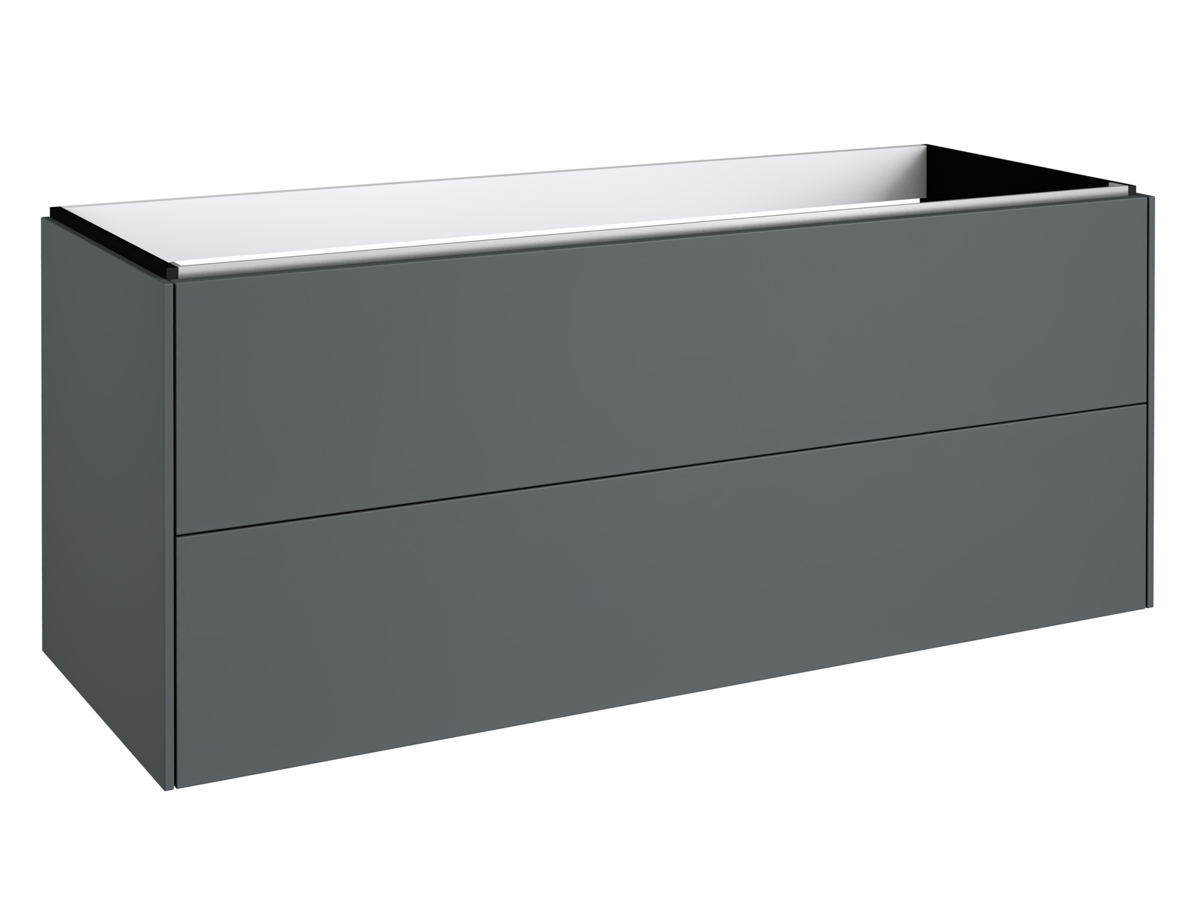 welltime Waschtisch »D-Line«, Badmöbel mit Keramik Waschbecken, Soft-Close-Funktion, Breite 121 cm