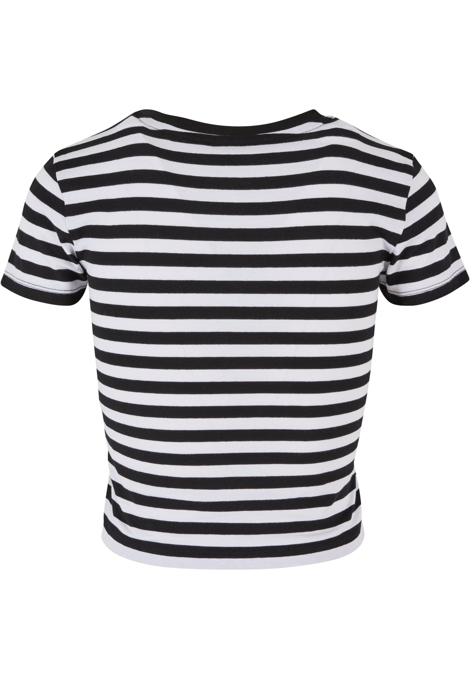 URBAN CLASSICS T-Shirt »Urban Classics Damen Ladies Short Striped Tee«