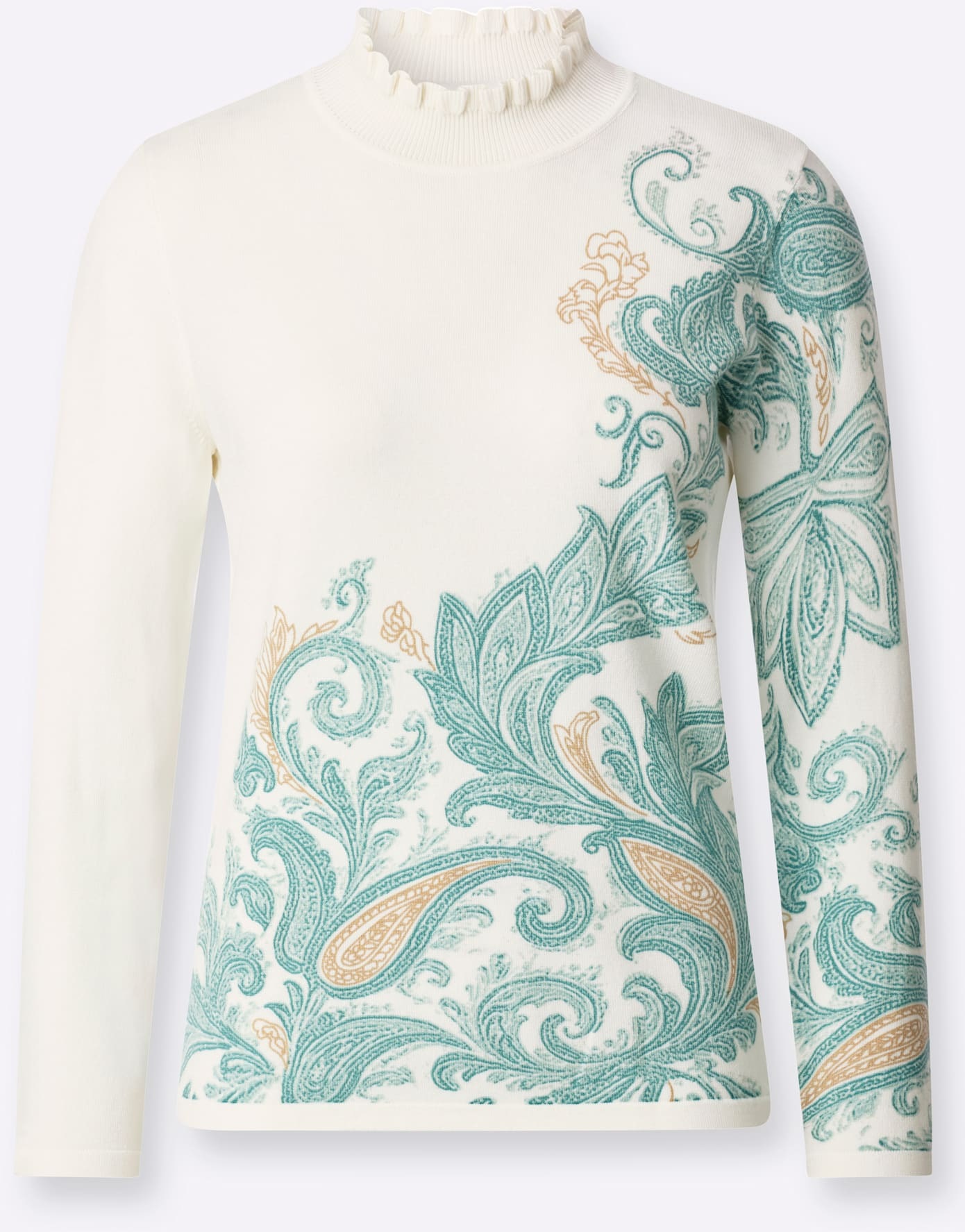 creation L Strickpullover »Druck-Pullover«