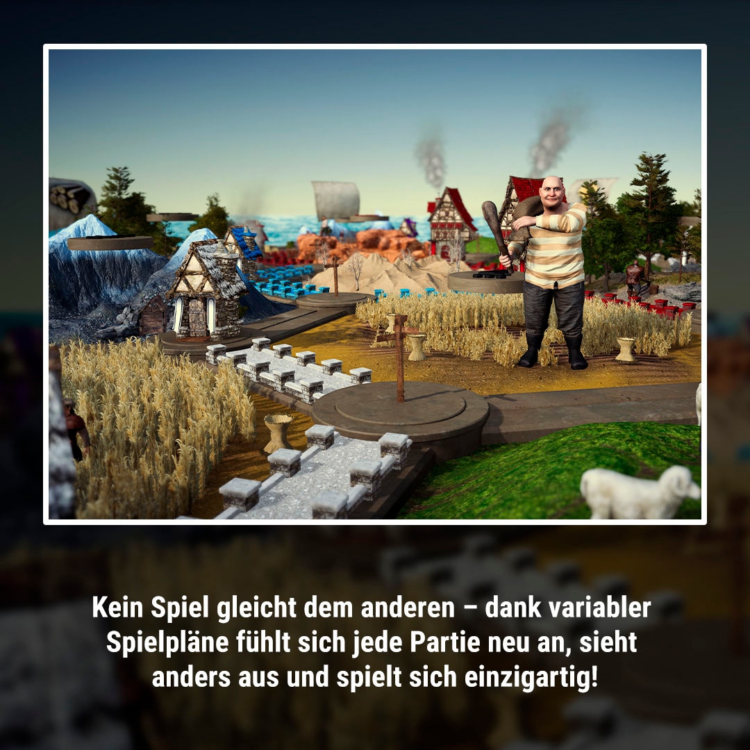 NBG Spielesoftware »Catan - Standard Edition (Code in a Box) - [Nintendo Switch]« Nintendo Switch