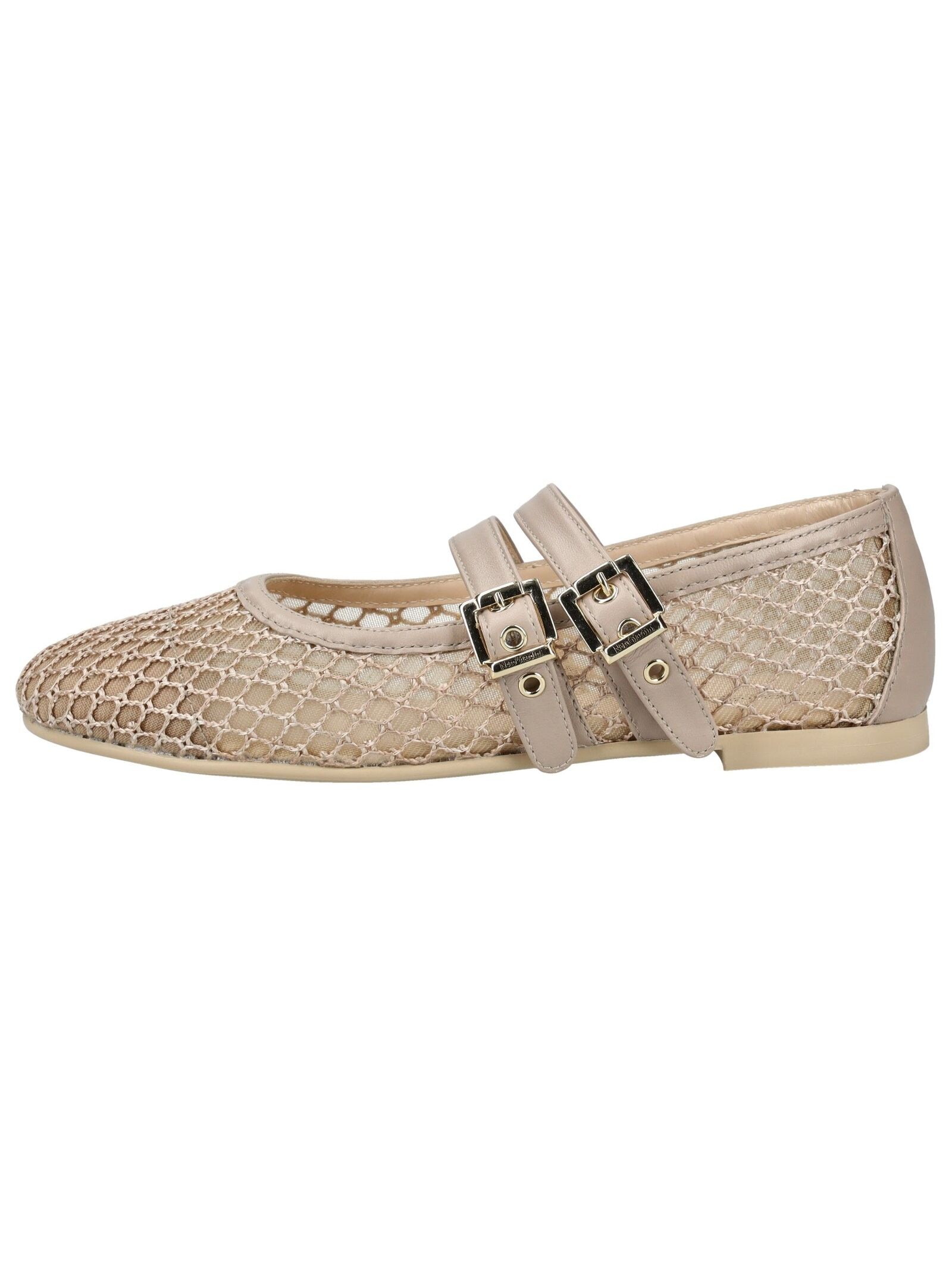 Nero Giardini Riemchenballerina »Nero Giardini Ballerinas Leder/Textil«