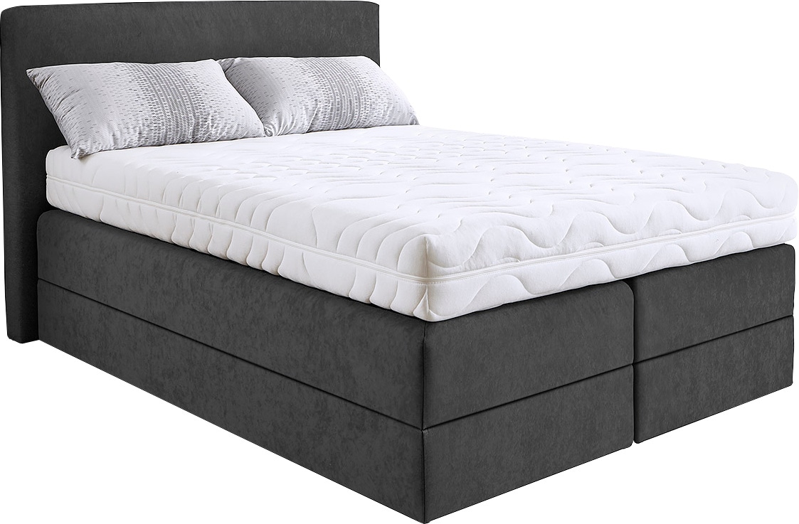 Westfalia Schlafkomfort Boxspringbett wahlweise mit Kaltschaum-Topper günstig online kaufen