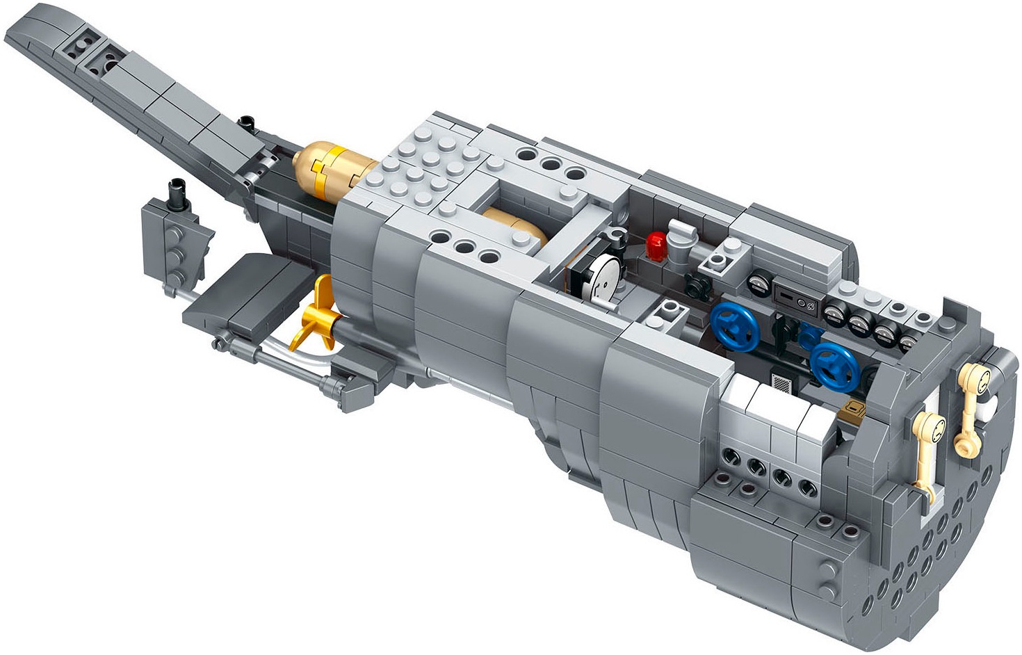 Revell® Modellbausatz »Revell Brick System, U-Boot U-96 aus "Das Boot"«