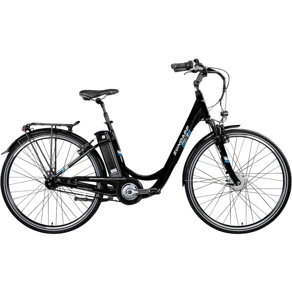 Zündapp E-Bike »Green 3.7«, 7 Gang, Frontmotor 250 W