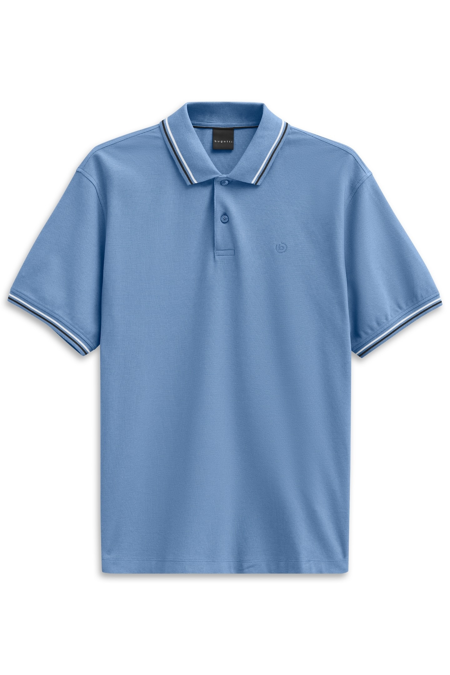 bugatti Poloshirt "Modern Fit", Basic Essential aus Baumwolle günstig online kaufen