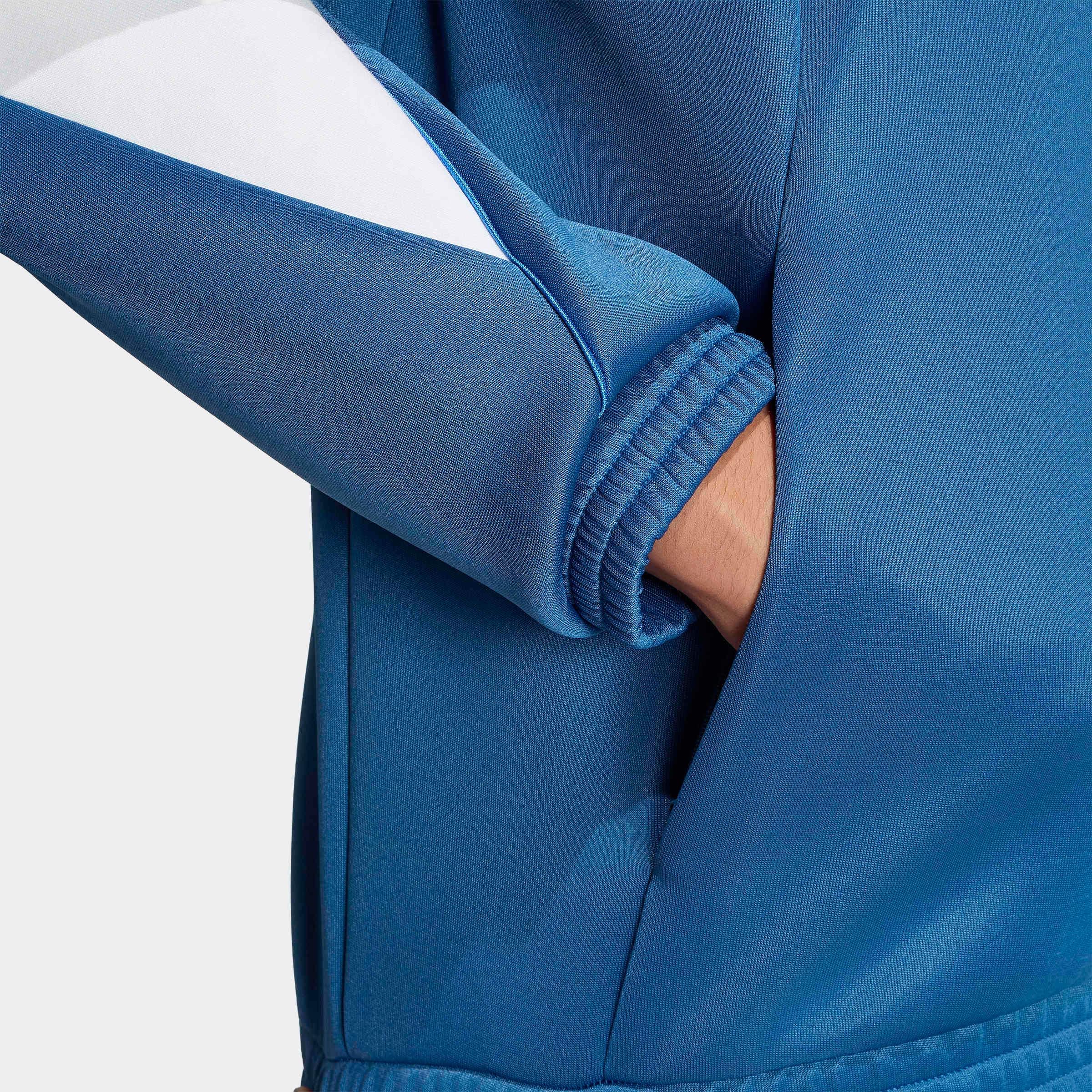 adidas Sportswear Trainingsjacke »STADIUM« mit Rollkragen, lockere Passform, aus Polyester und Baumwolle
