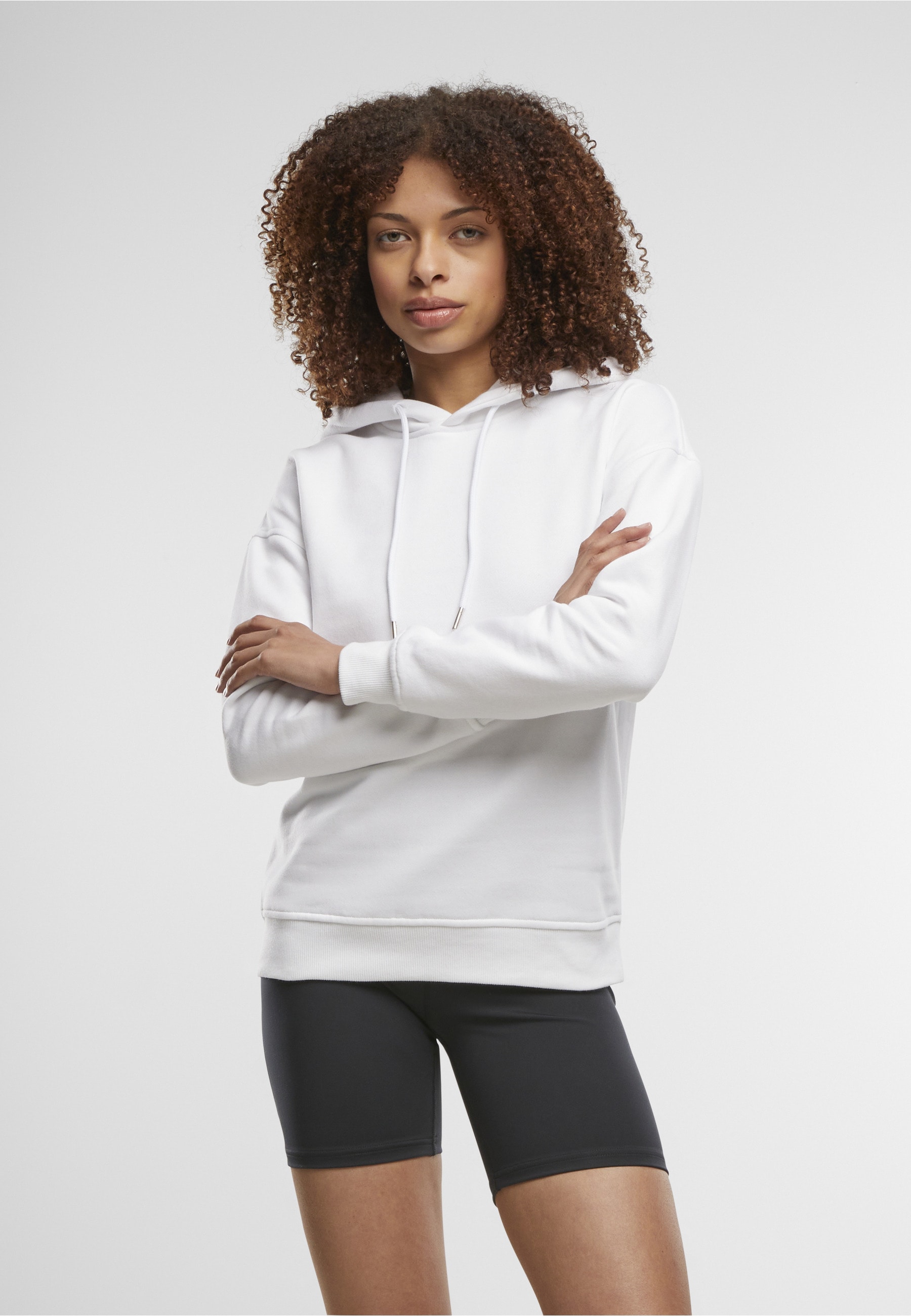 URBAN CLASSICS Kapuzenpullover »Urban Classics Damen Ladies Hoody« 1 Stk.