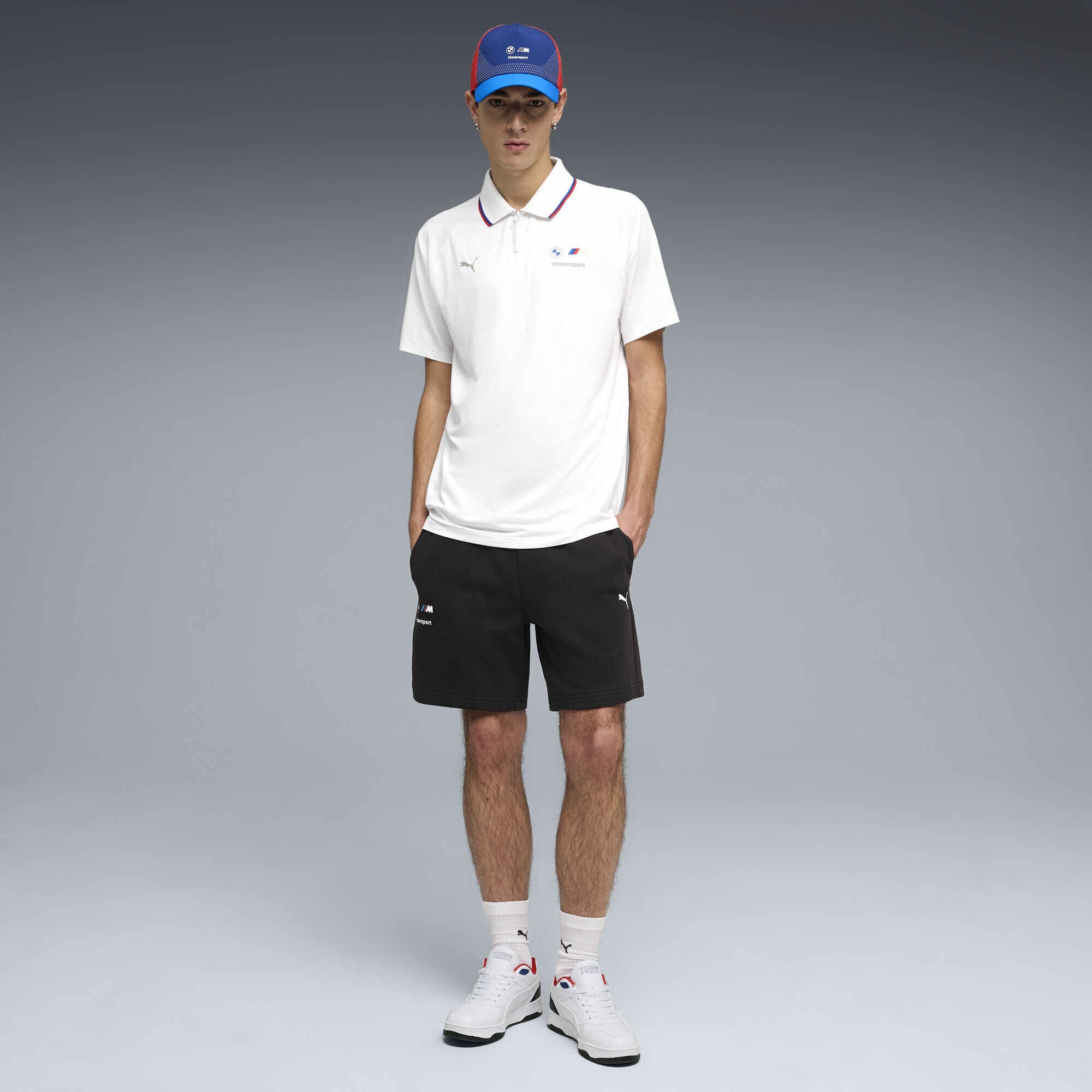 PUMA Sporthose »BMW M MOTORSPORT Essentials Shorts Herren«