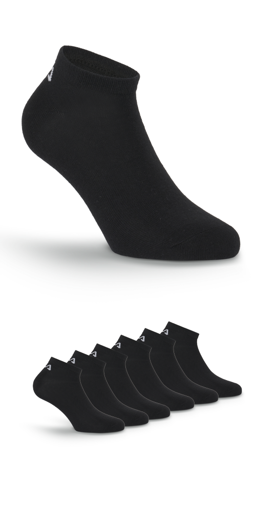 Fila Socken "UNISEX INVISIBLE PLAIN SOCKS" 6 Stk. tlg. mit eingestricktem L günstig online kaufen
