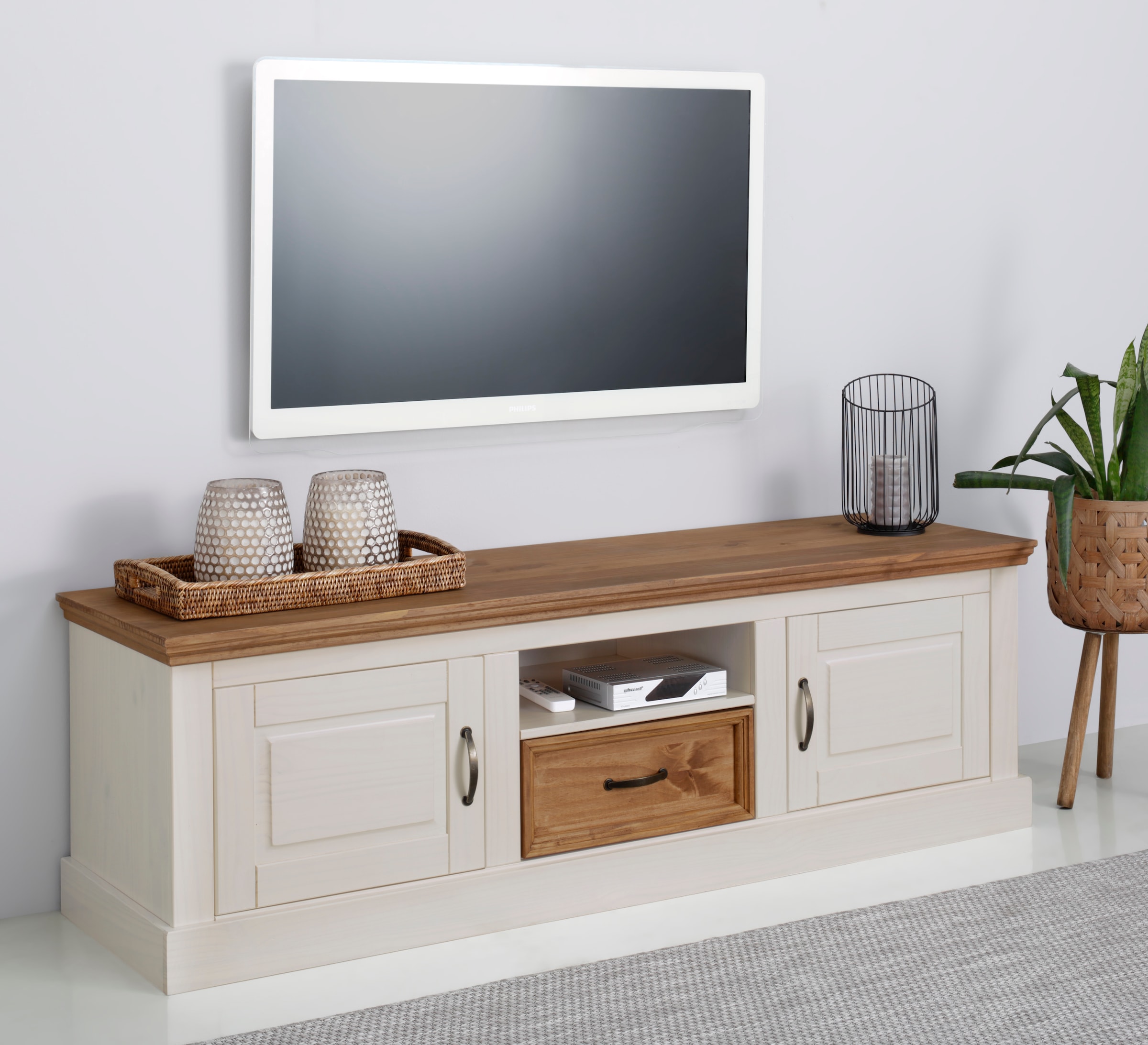 OTTO home Lowboard "Selma" TV-Kommode, Breite 160 cm, 1 Schubkasten, 2 Türe günstig online kaufen