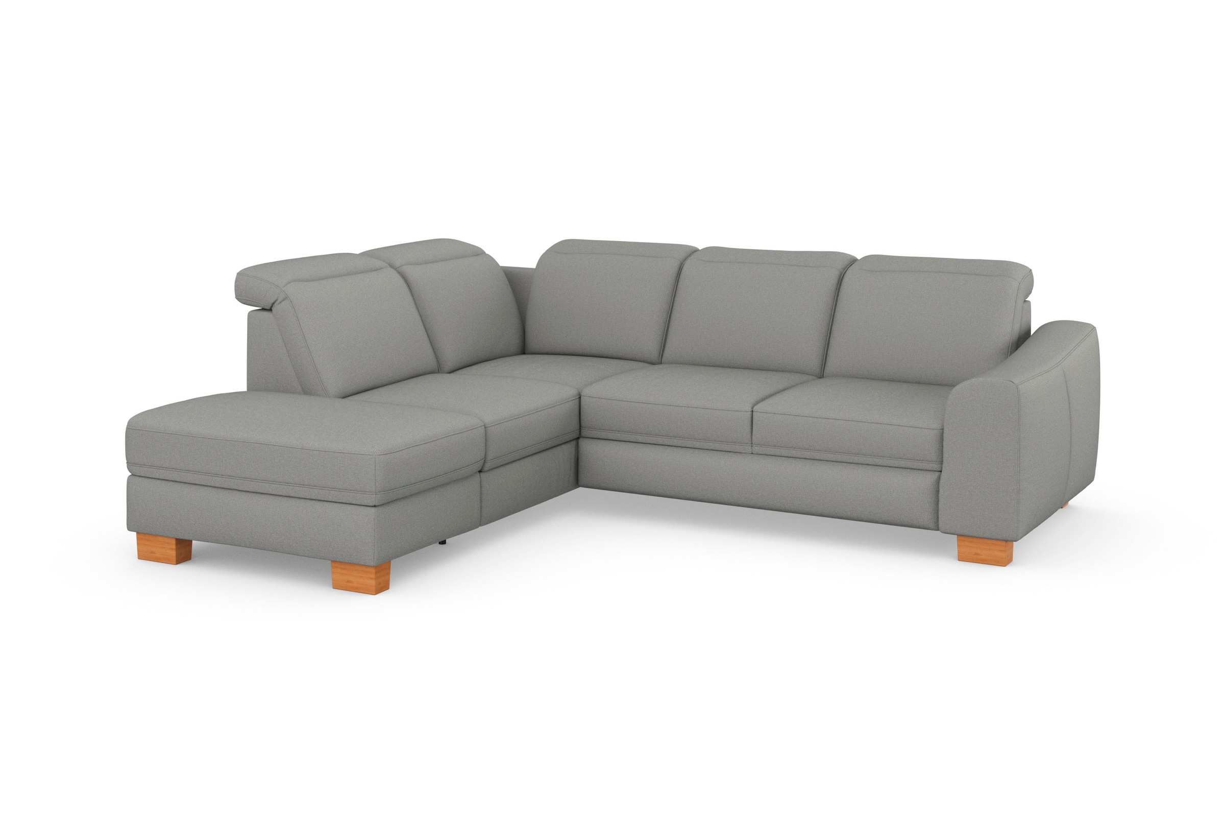 Sit & More Dundee L-Shape Corner Sofa Silver 6