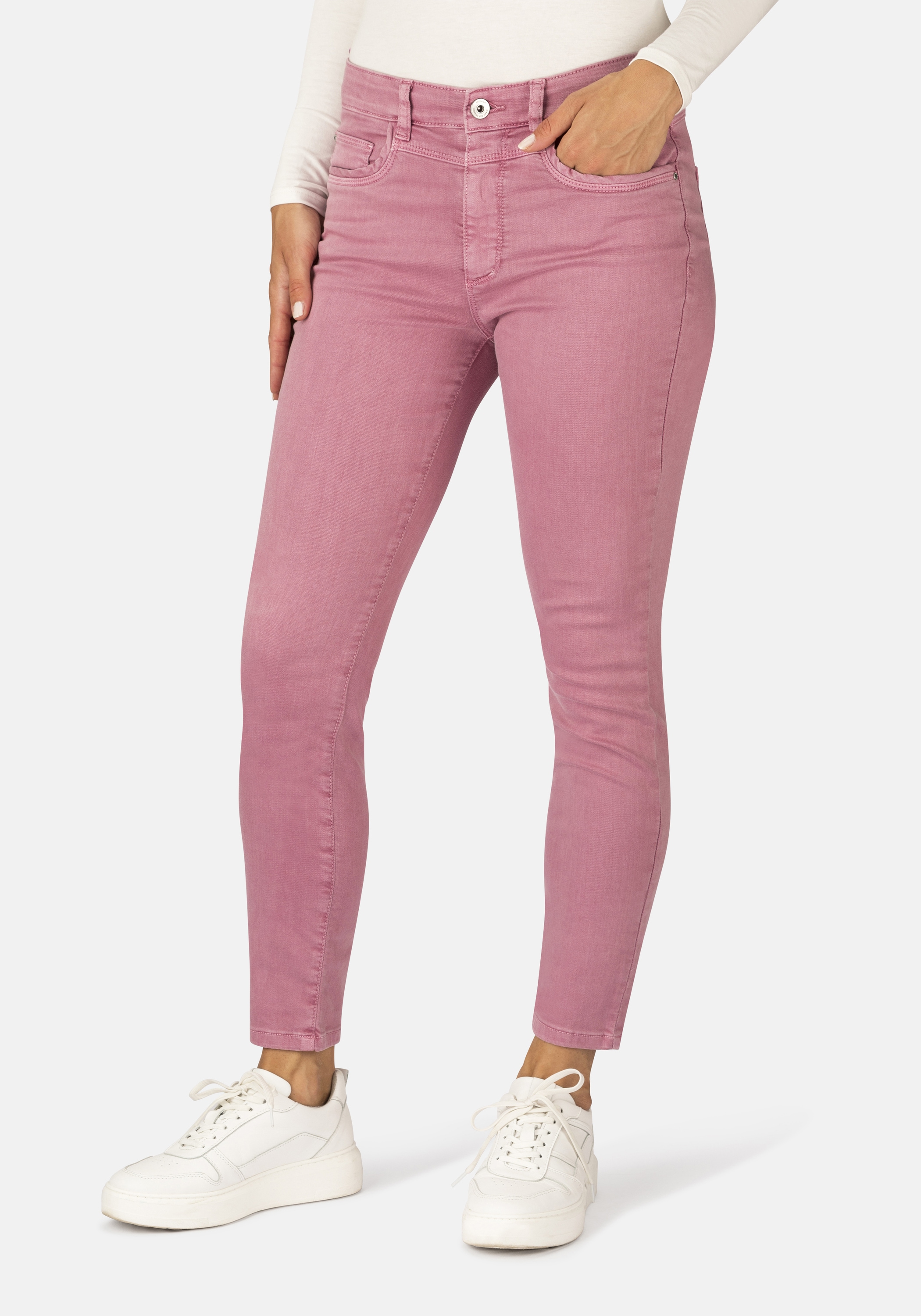 STOOKER WOMEN 5-Pocket-Jeans "Rio Fashion Skinny Fit Jeans" Skinny Fit Casu günstig online kaufen