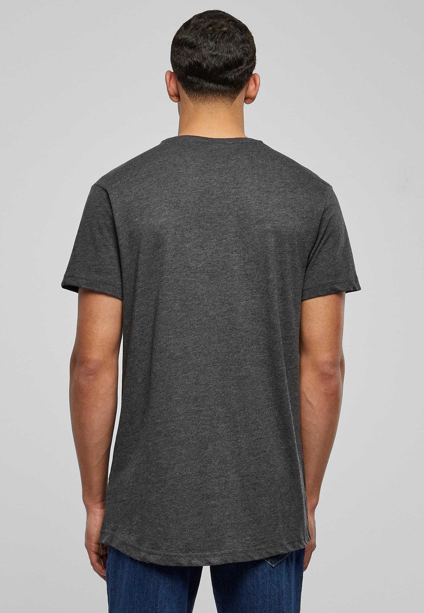 URBAN CLASSICS Kurzarmshirt »Urban Classics Herren Shaped Long Tee«, (1 tlg.)