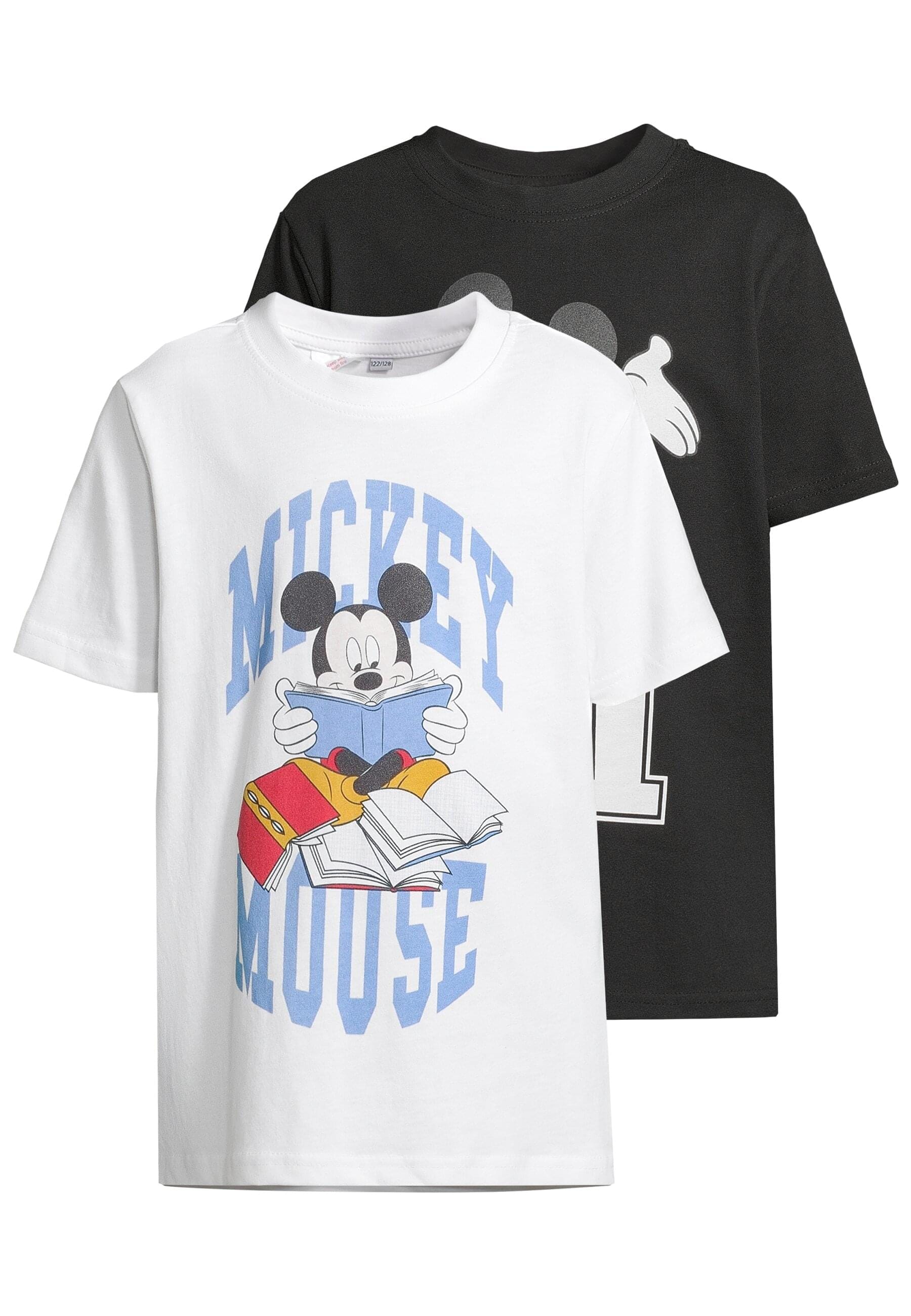 MisterTee T-Shirt »MisterTee T-Shirt 2 Pack - kurzarm - Mickey Mouse«